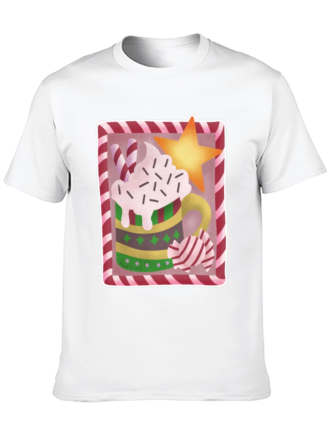 Black Holiday Cheer Tee view 10