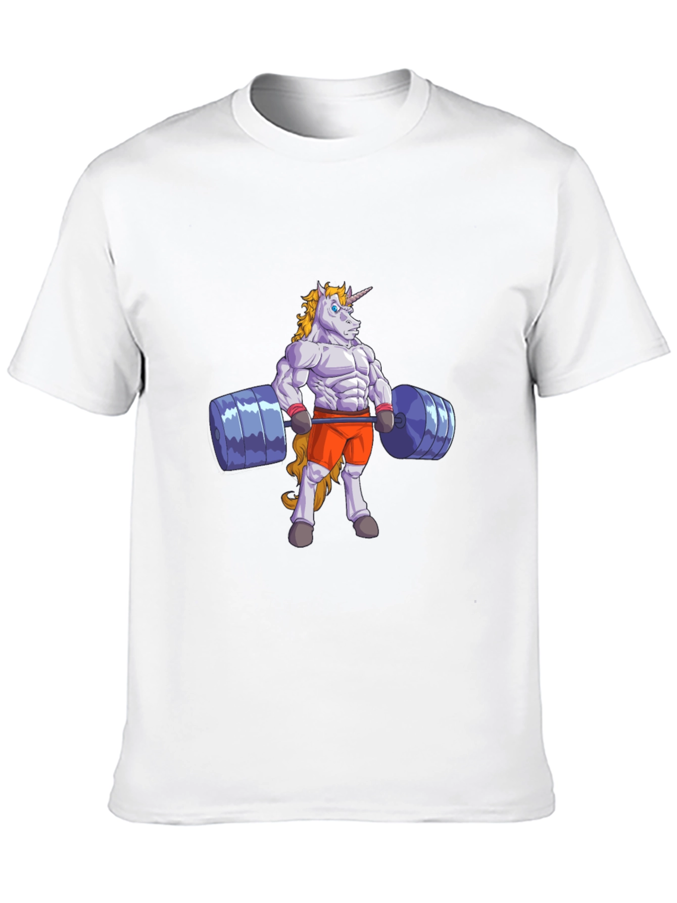 Black Unicorn Gym T-Shirt | Black Graphic Tee view 10