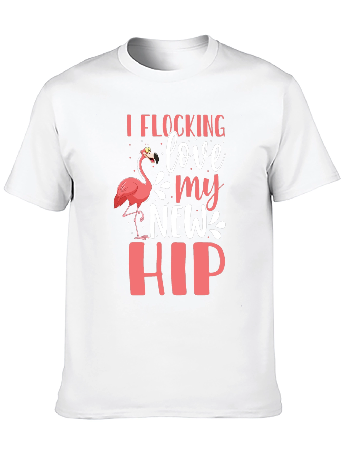 Black I Flocking Love My New Hip Graphic Tee view 10