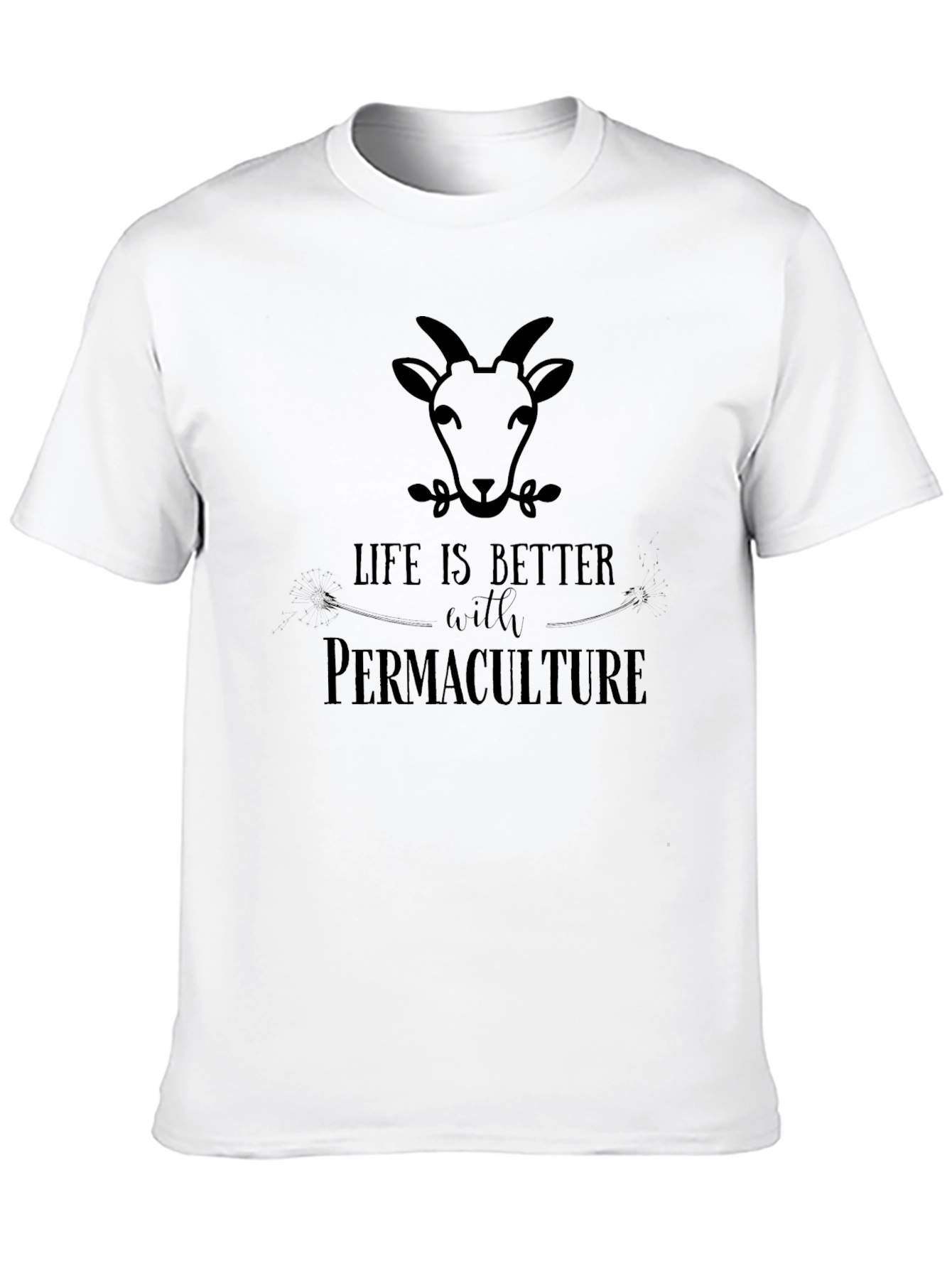 Black Life is Better With Permaculture T-Shirt view 10