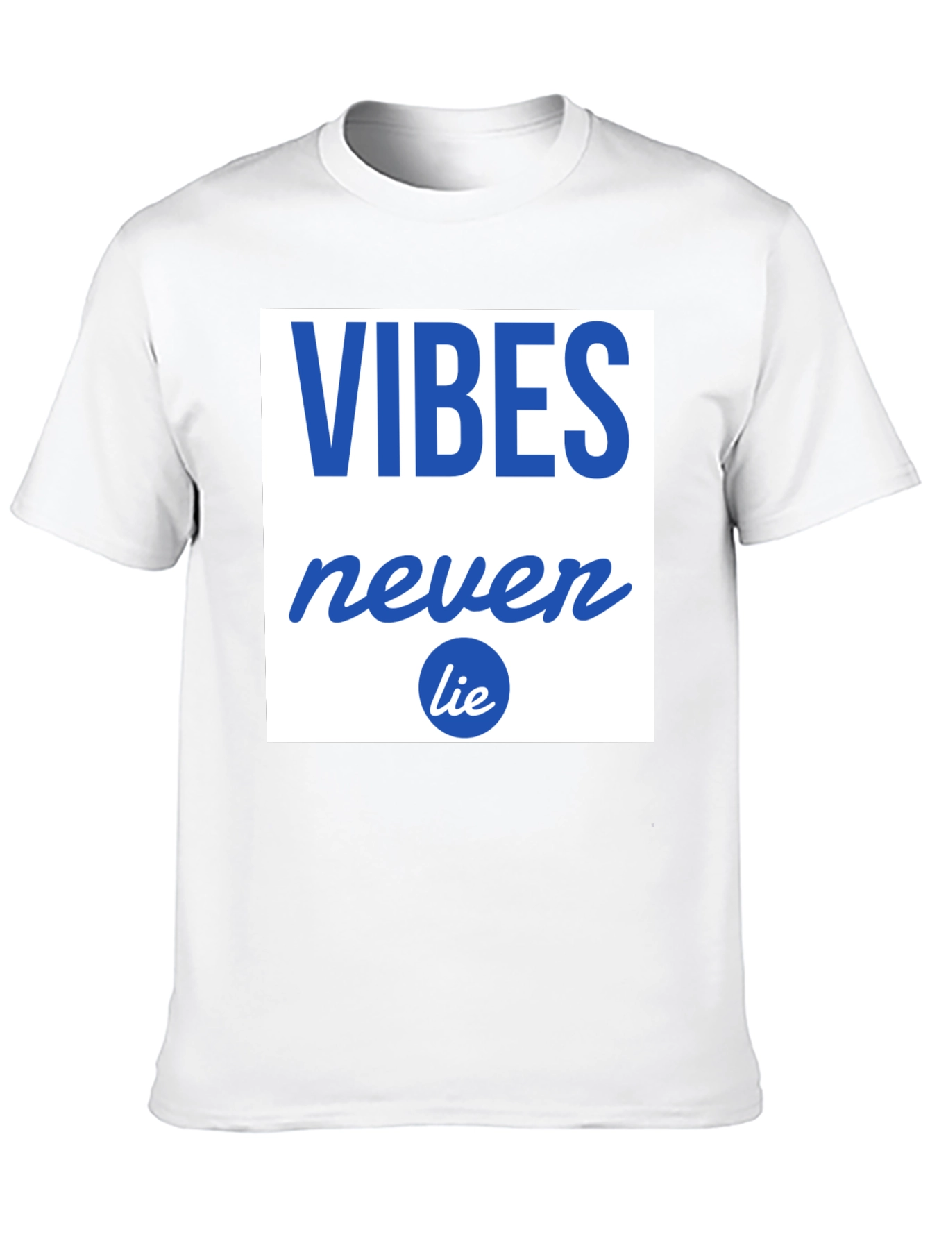 Black Vibes Never Lie Graphic Tee - Casual Comfort view 10