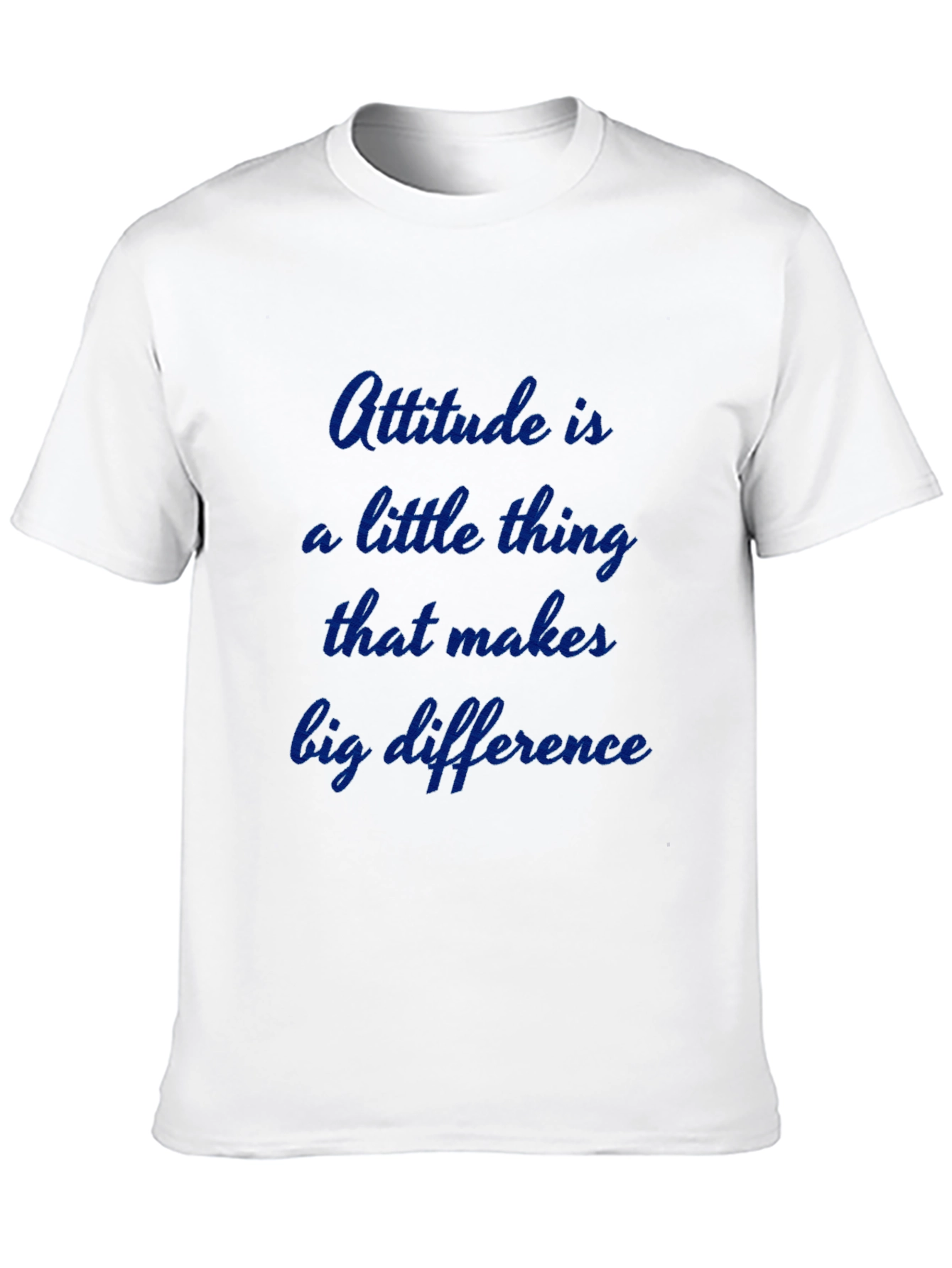 Black Attitude T-Shirt - Inspiring Quote Tee view 10