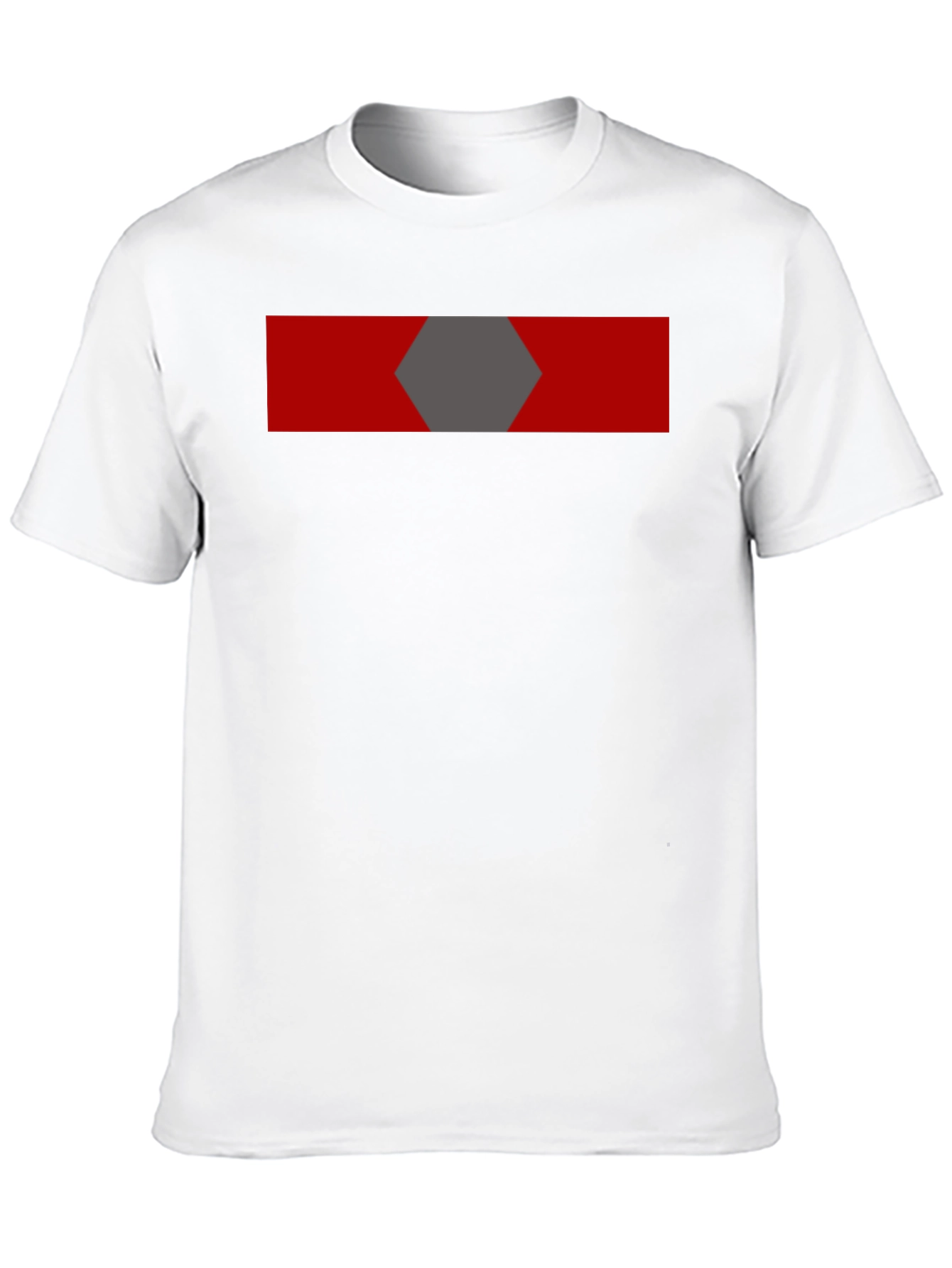 Black Geometric Graphic Tee - Black view 10