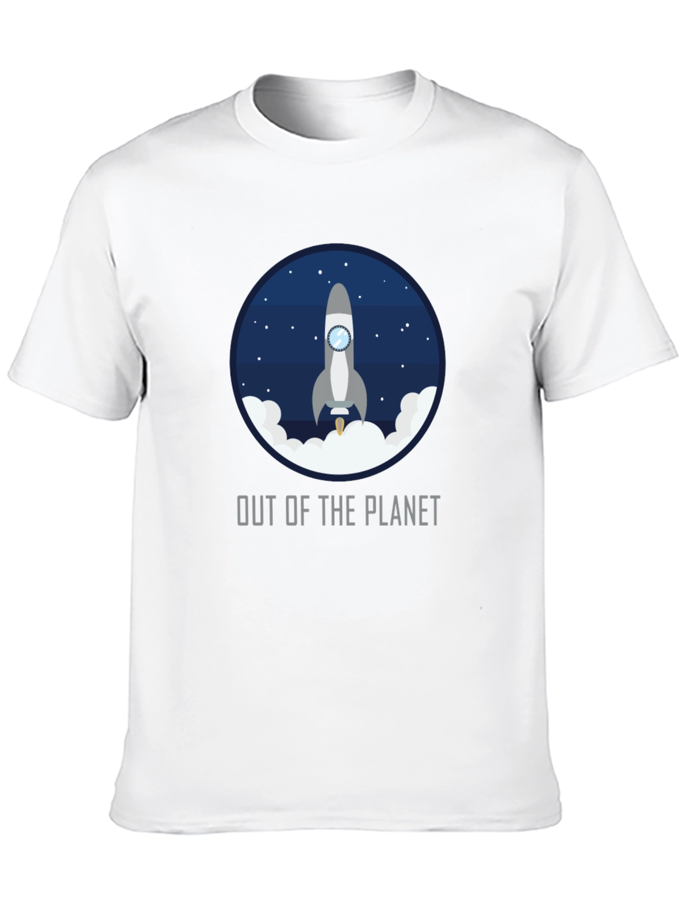 Black Out of the Planet Graphic Tee view 10