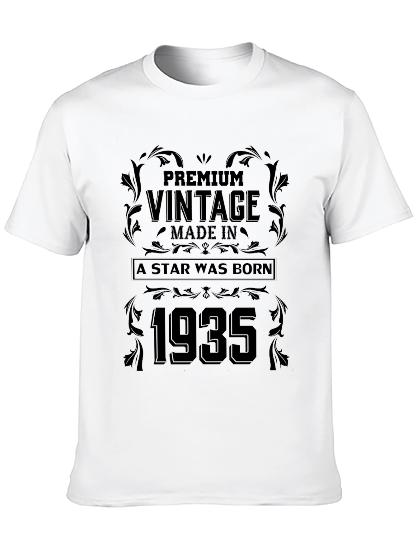 Black Premium Vintage 1935 T-Shirt view 10
