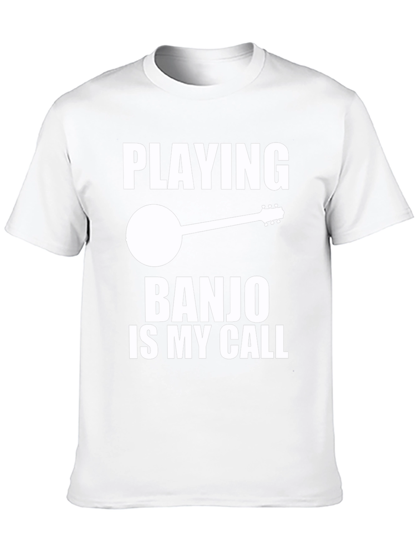 Black Banjo Player Graphic Tee - Music Lover Gift view 10