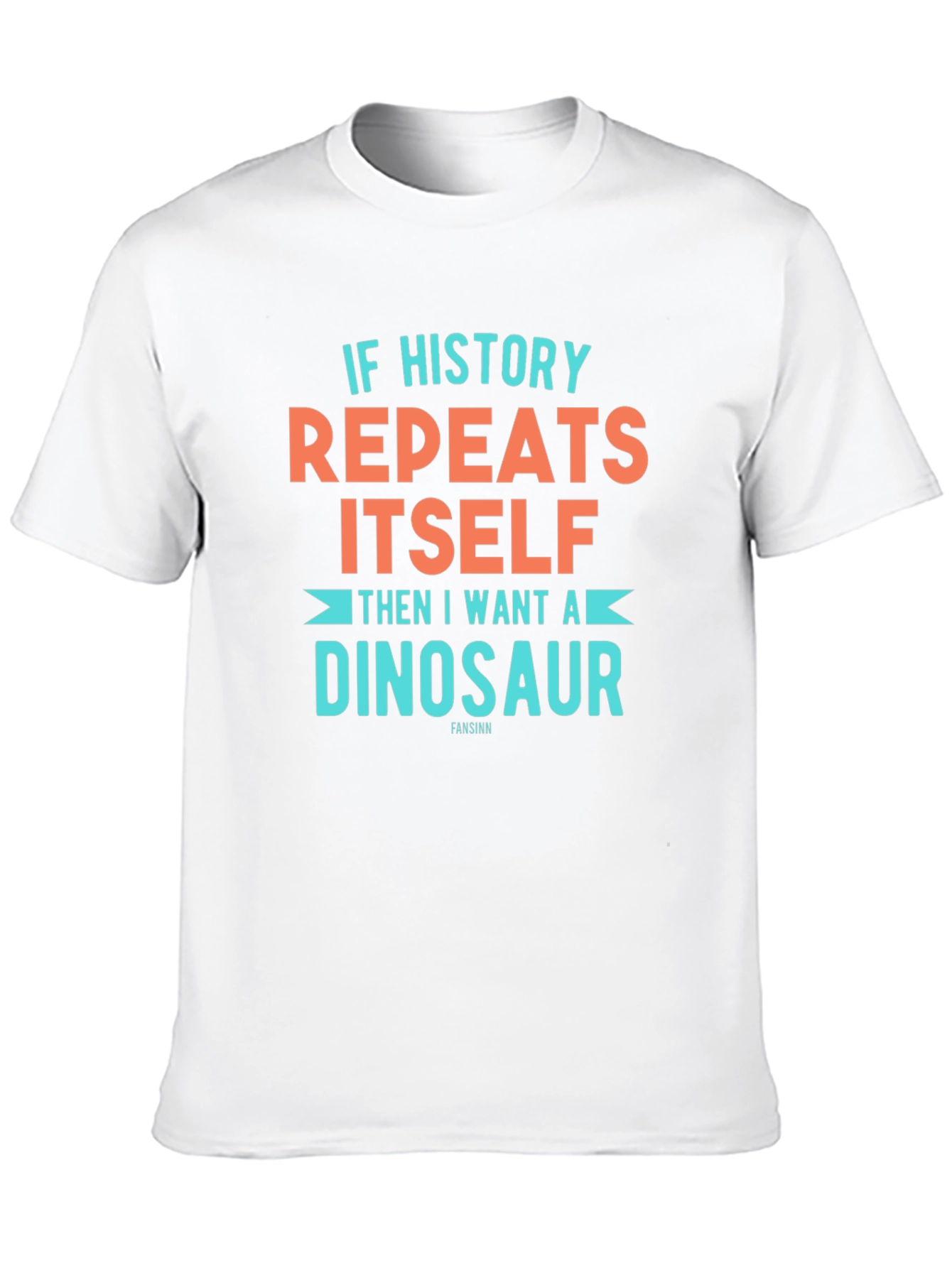 Black Funny Dinosaur History T-Shirt view 10