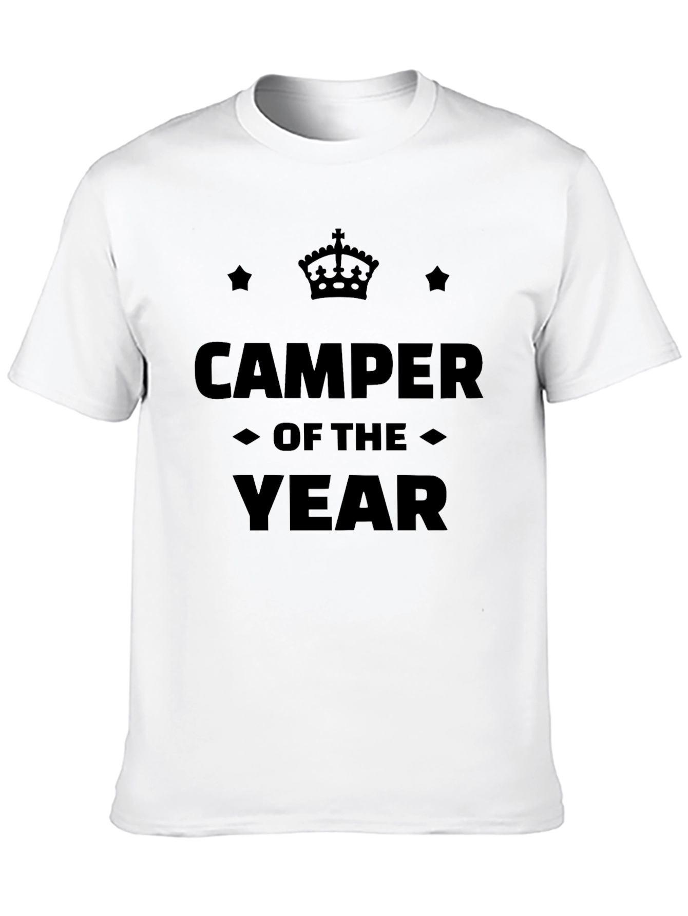 Black Camper of the Year Black T-Shirt view 10