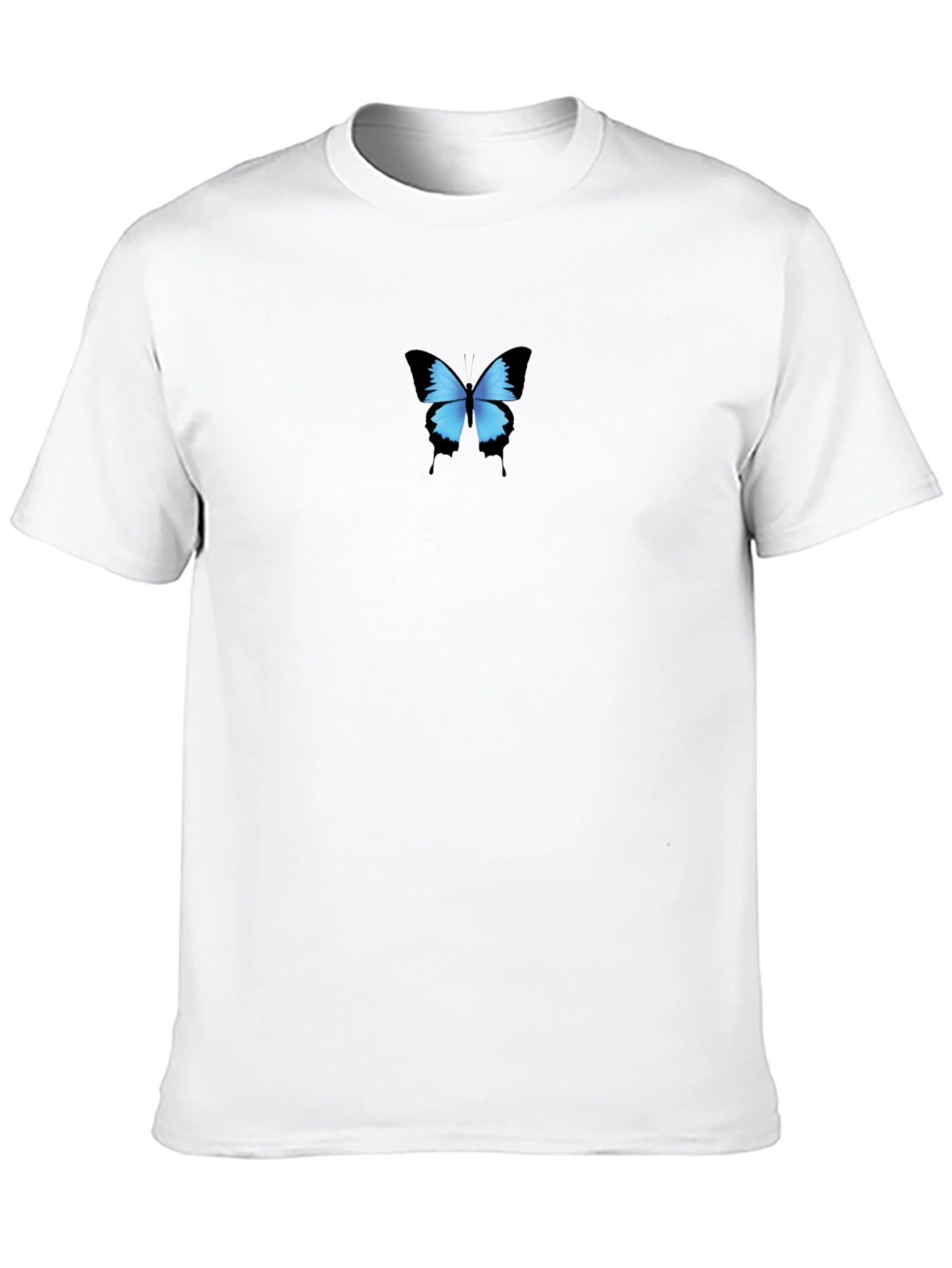 Black Butterfly Graphic Black T-Shirt view 10