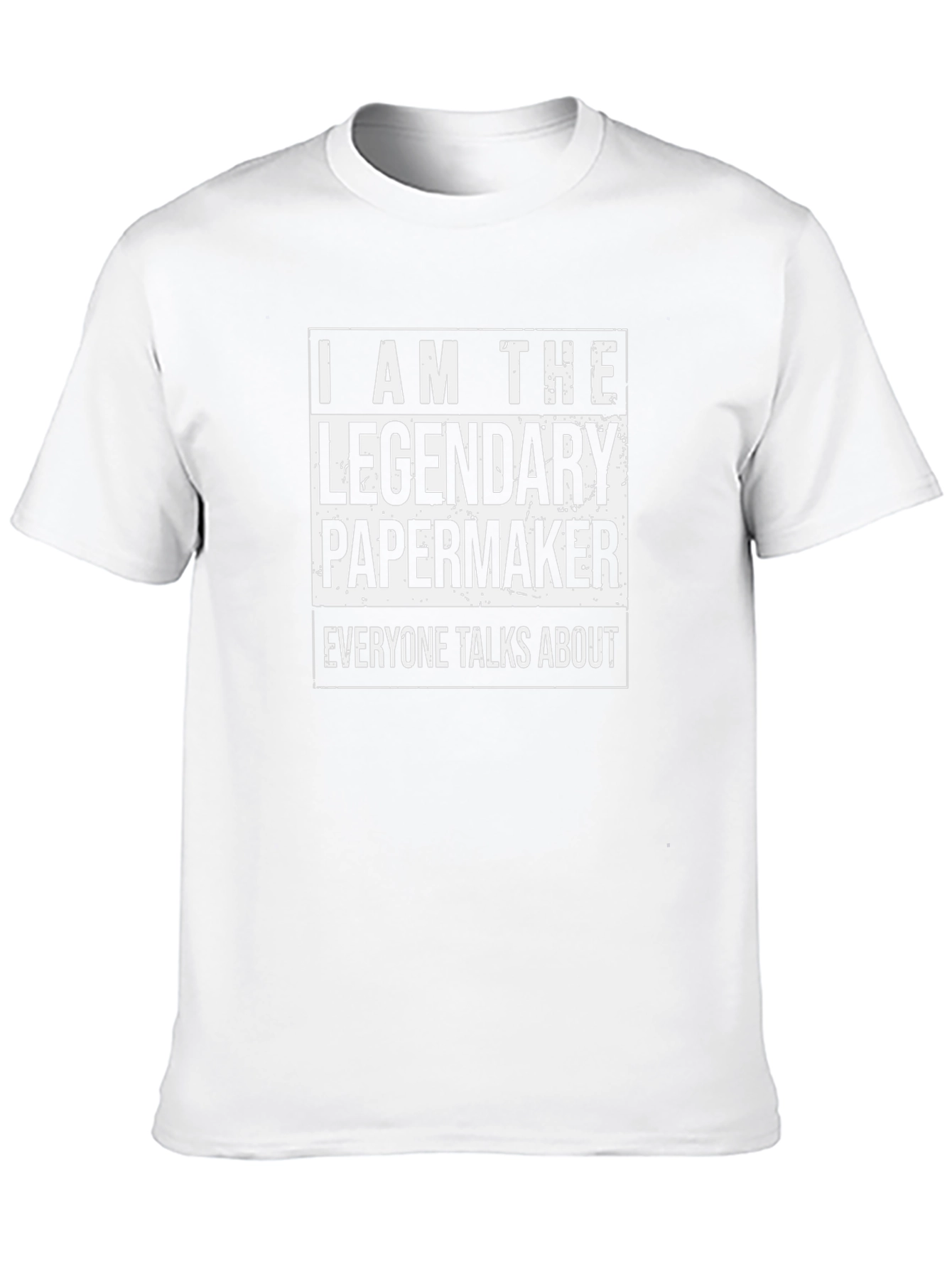 Black Legendary Papermaker Graphic Tee - Black view 10