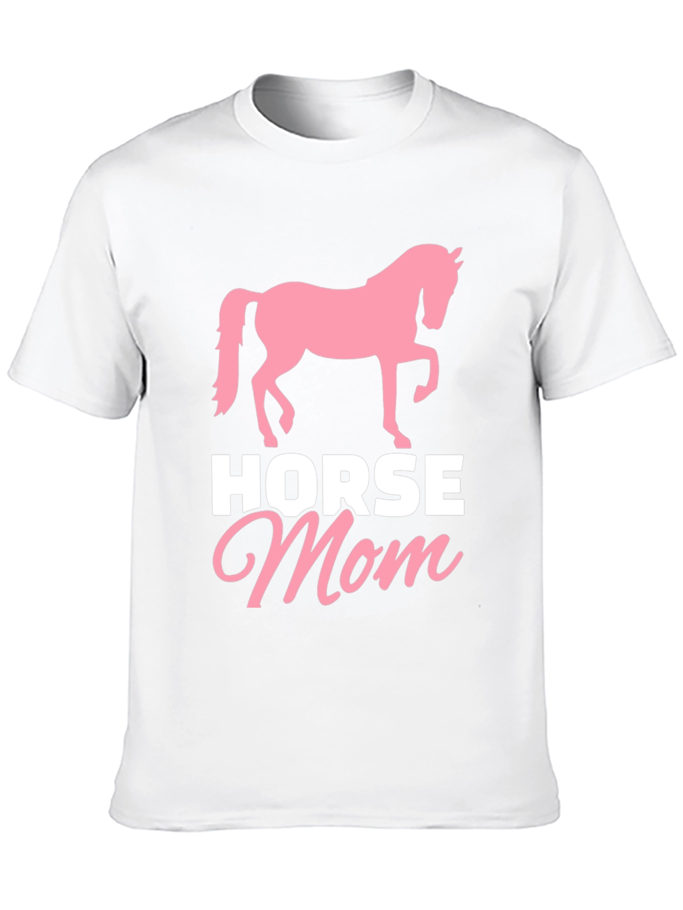 Black Horse Mom T-Shirt - Equestrian Gift view 10