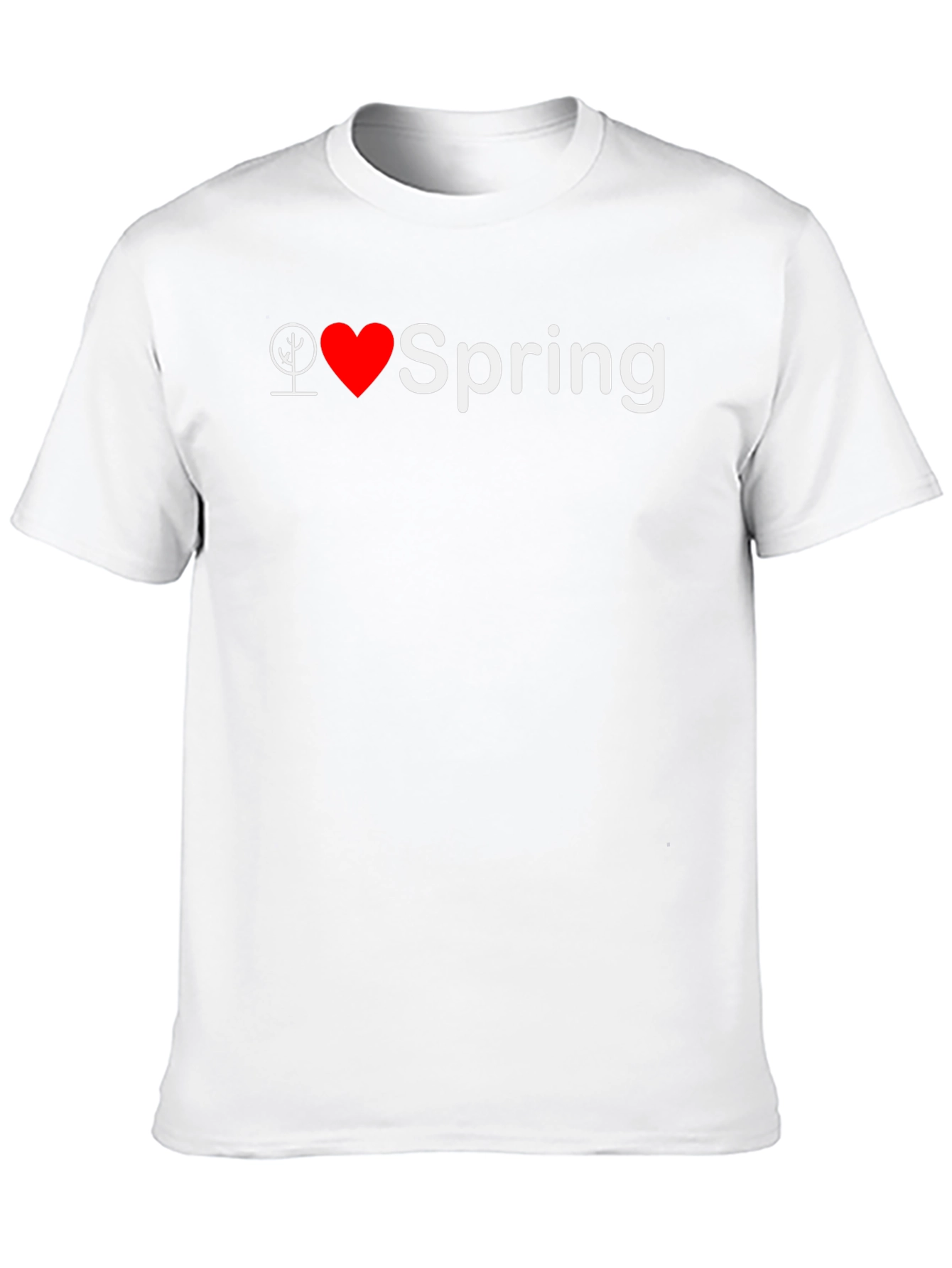 Black I Heart Spring Black T-Shirt view 10
