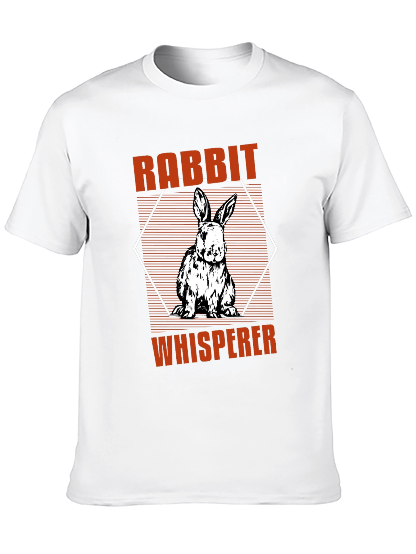 Black Rabbit Whisperer Graphic T-Shirt - Animal Lover Tee view 10