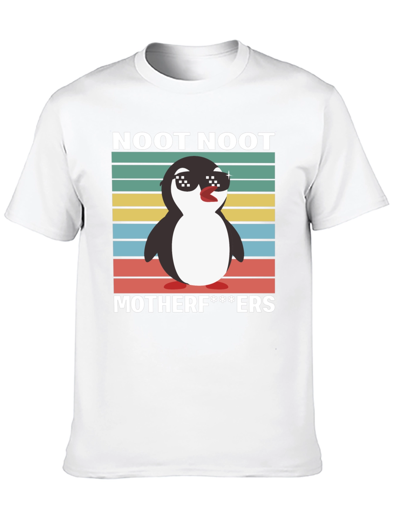 Black Noot Noot Penguin T-Shirt view 10