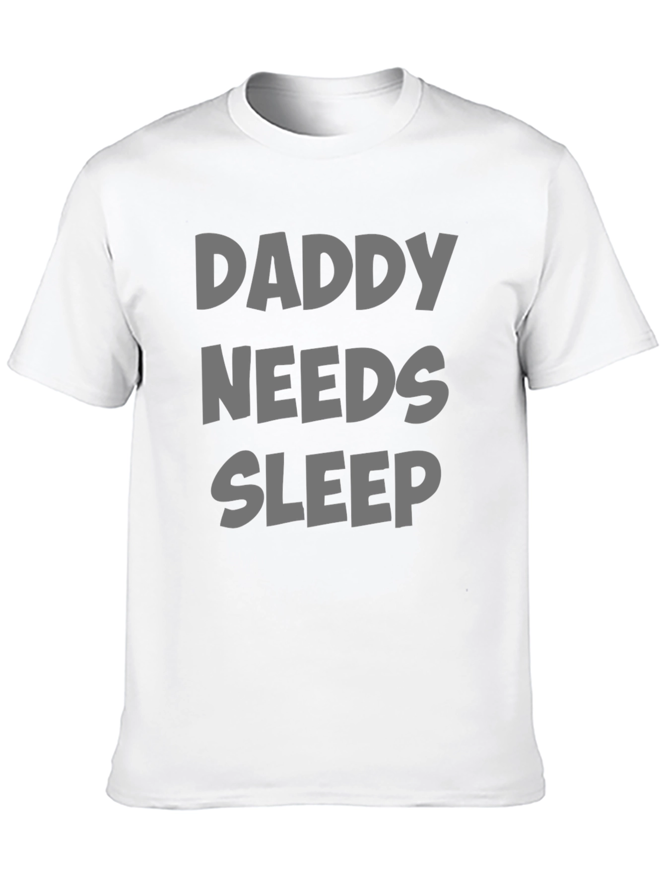Black Daddy Needs Sleep T-Shirt - Comfortable Dad Life Tee view 10
