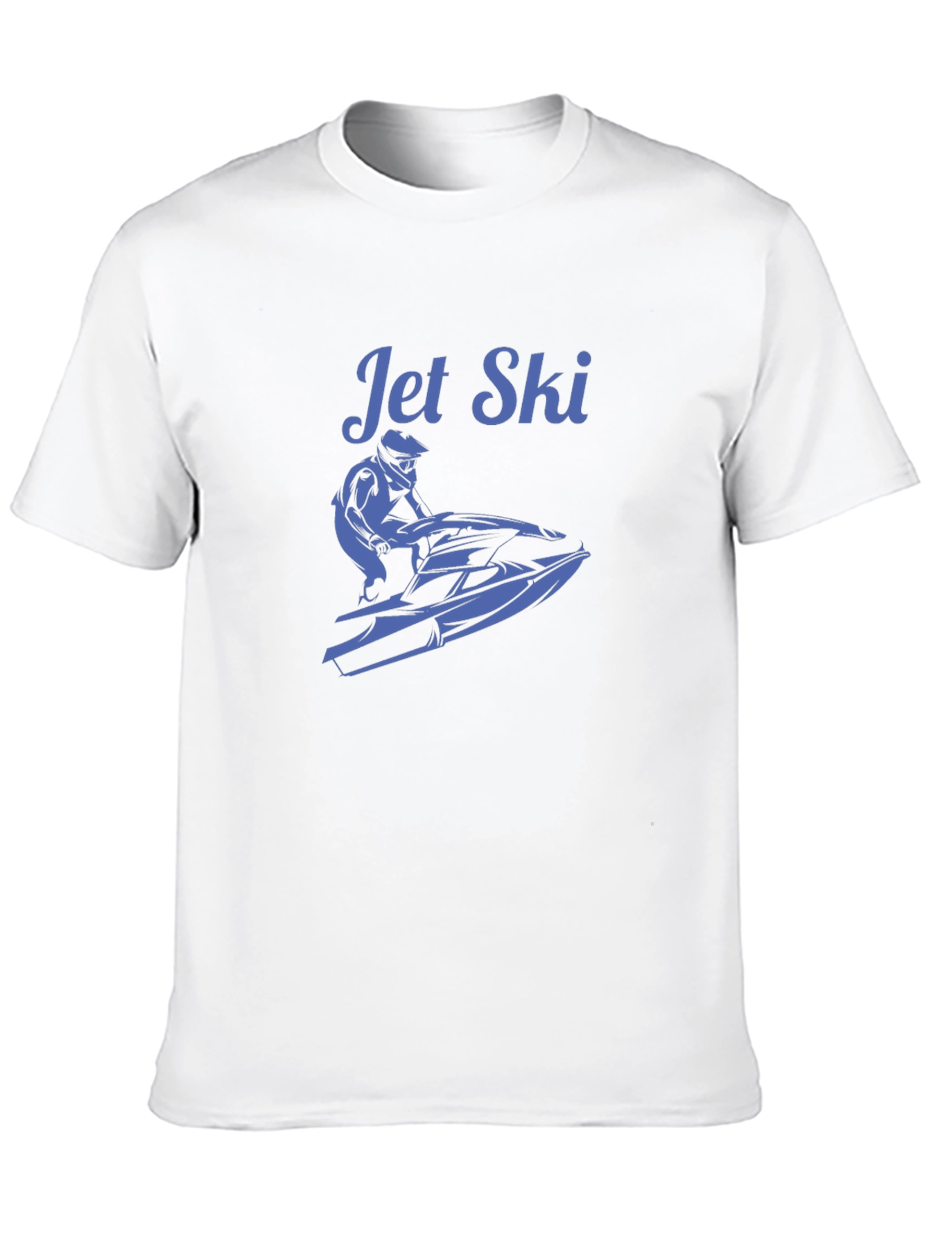 Black Jet Ski Graphic T-Shirt - Black view 10