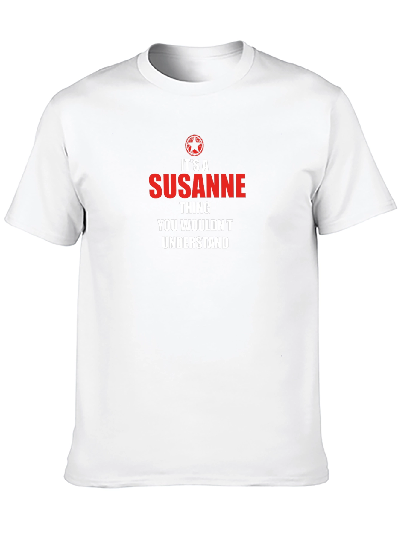 Black It's a Susanne Thing T-Shirt view 10