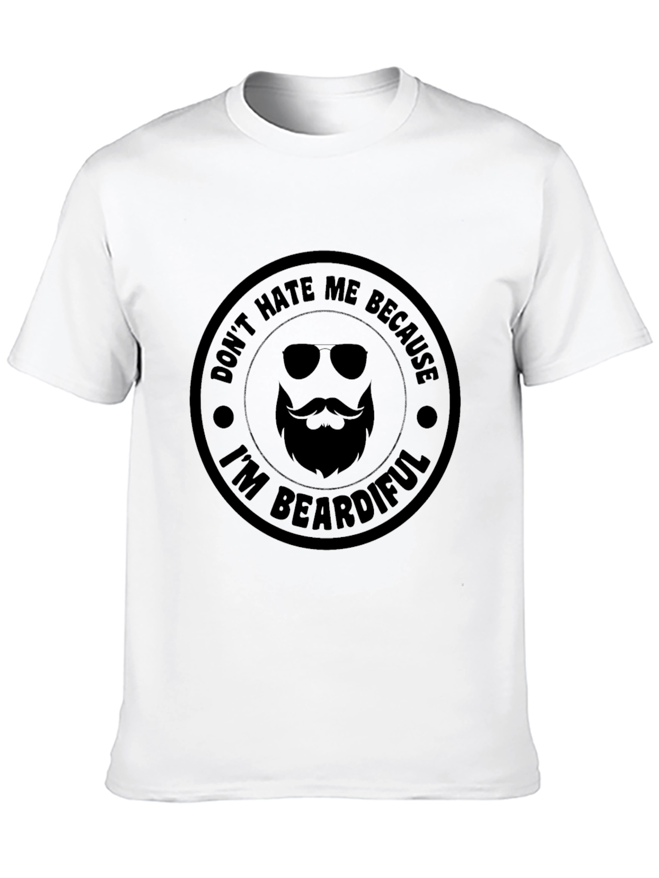Black Beardiful Black T-Shirt view 10