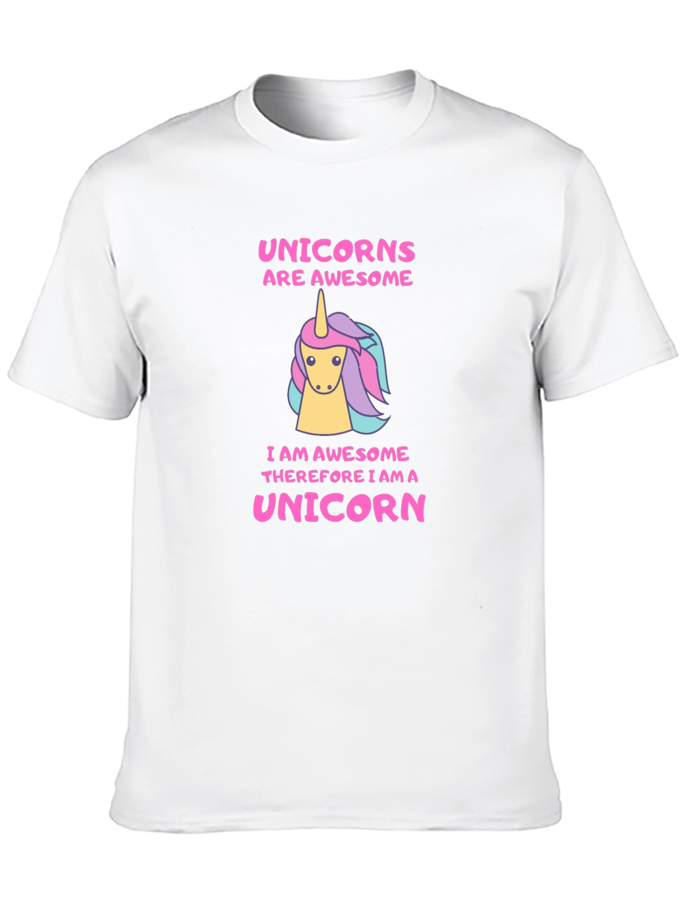 Black Unicorns are Awesome Graphic T-Shirt view 10