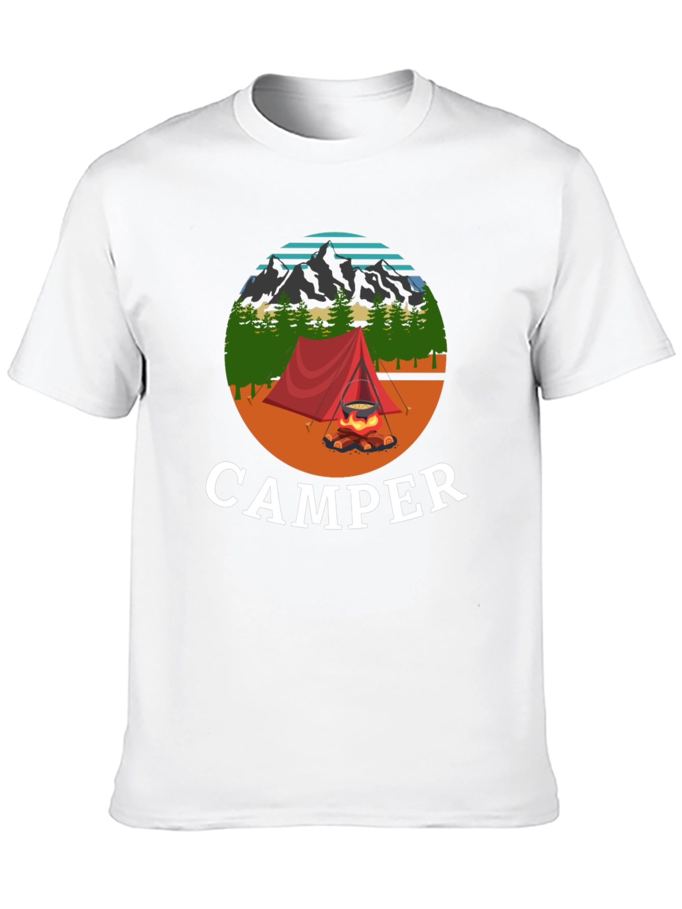 Black Camper Graphic T-Shirt view 10