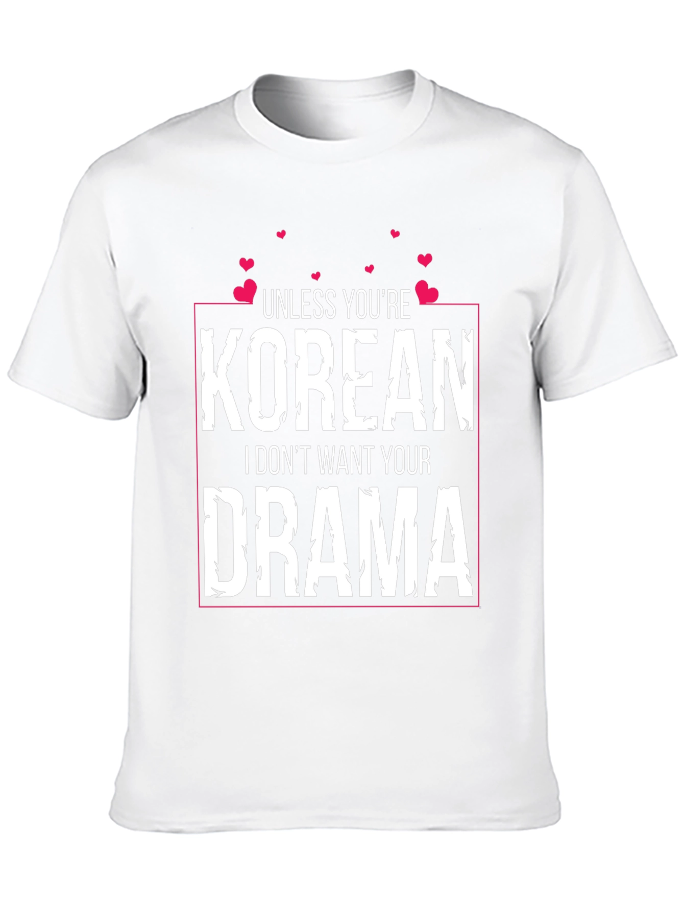 Black Korean Drama T-Shirt - Funny Graphic Tee view 10