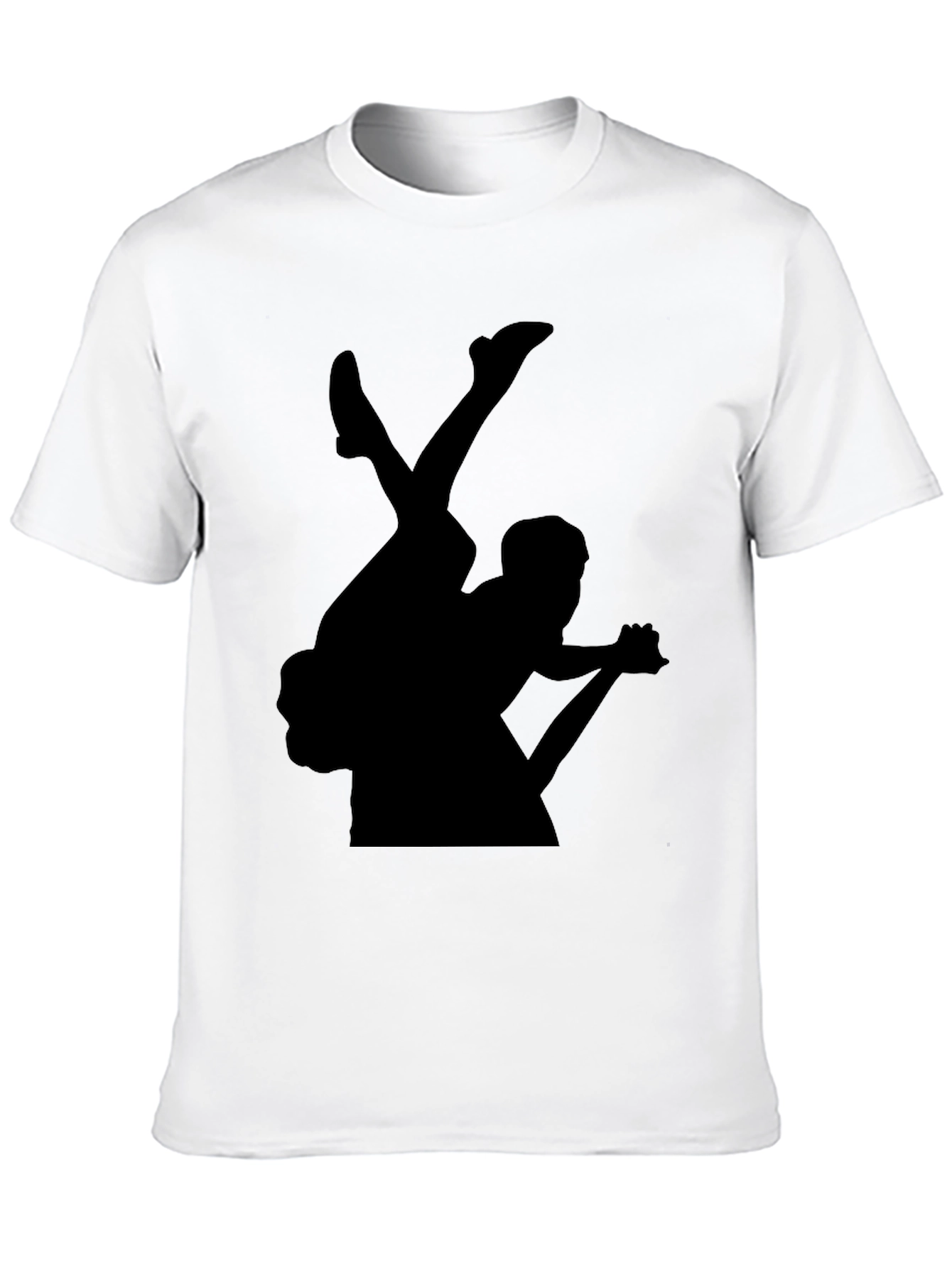 Black Silhouette Graphic Tee - Dark Style view 10