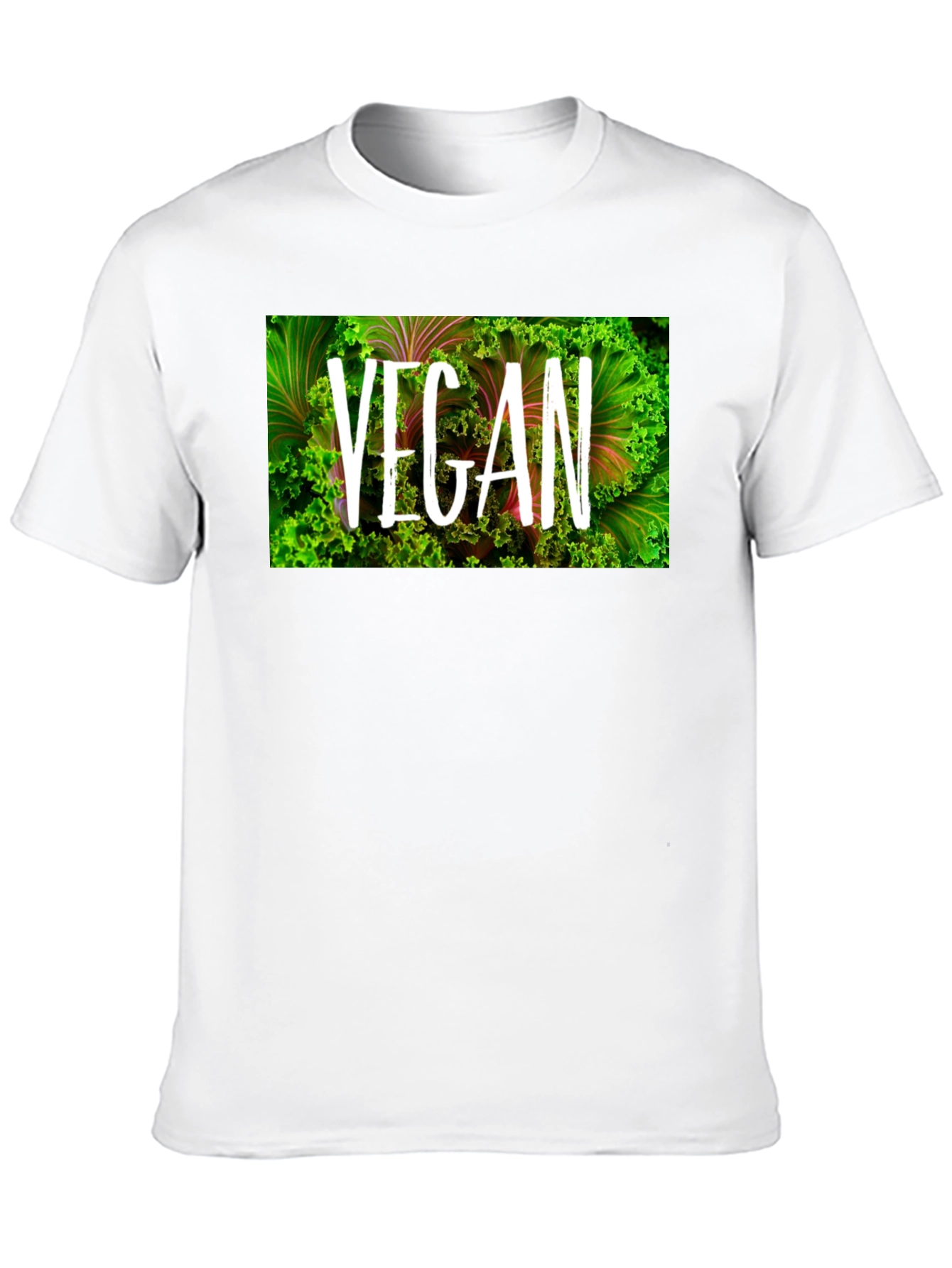 Black Vegan Graphic T-Shirt - Healthy Lifestyle Tee view 10