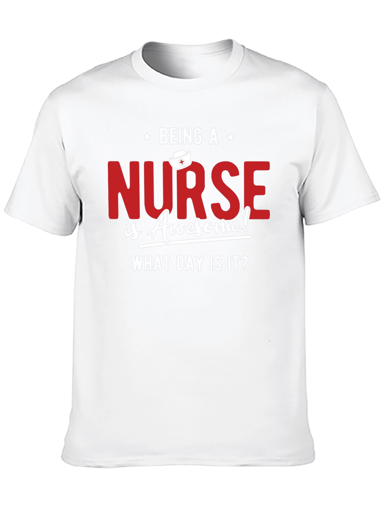 Black Nurse is Awesome T-Shirt - What Day is it? view 10