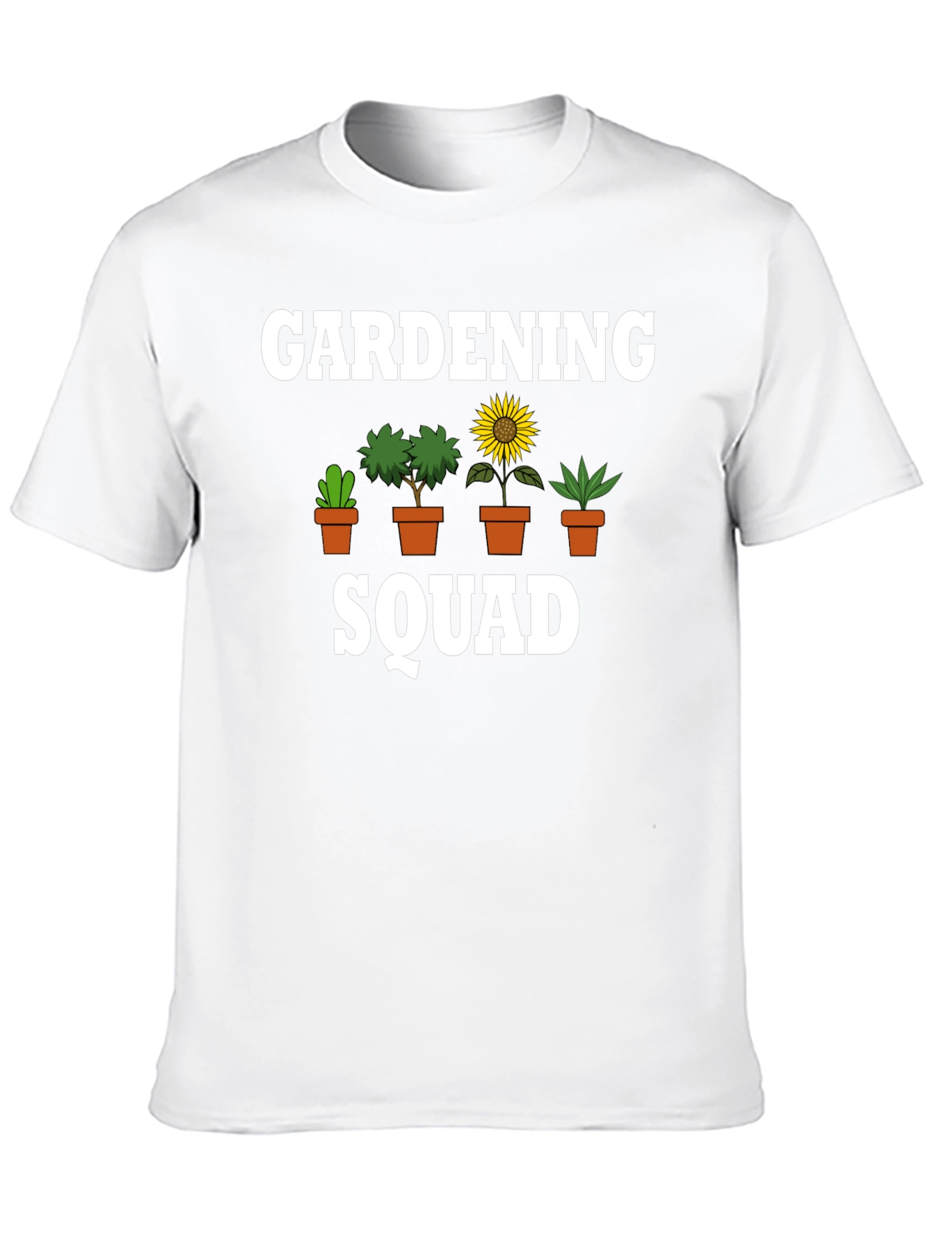 Black Gardening Squad T-Shirt - Plant Lover Tee view 10
