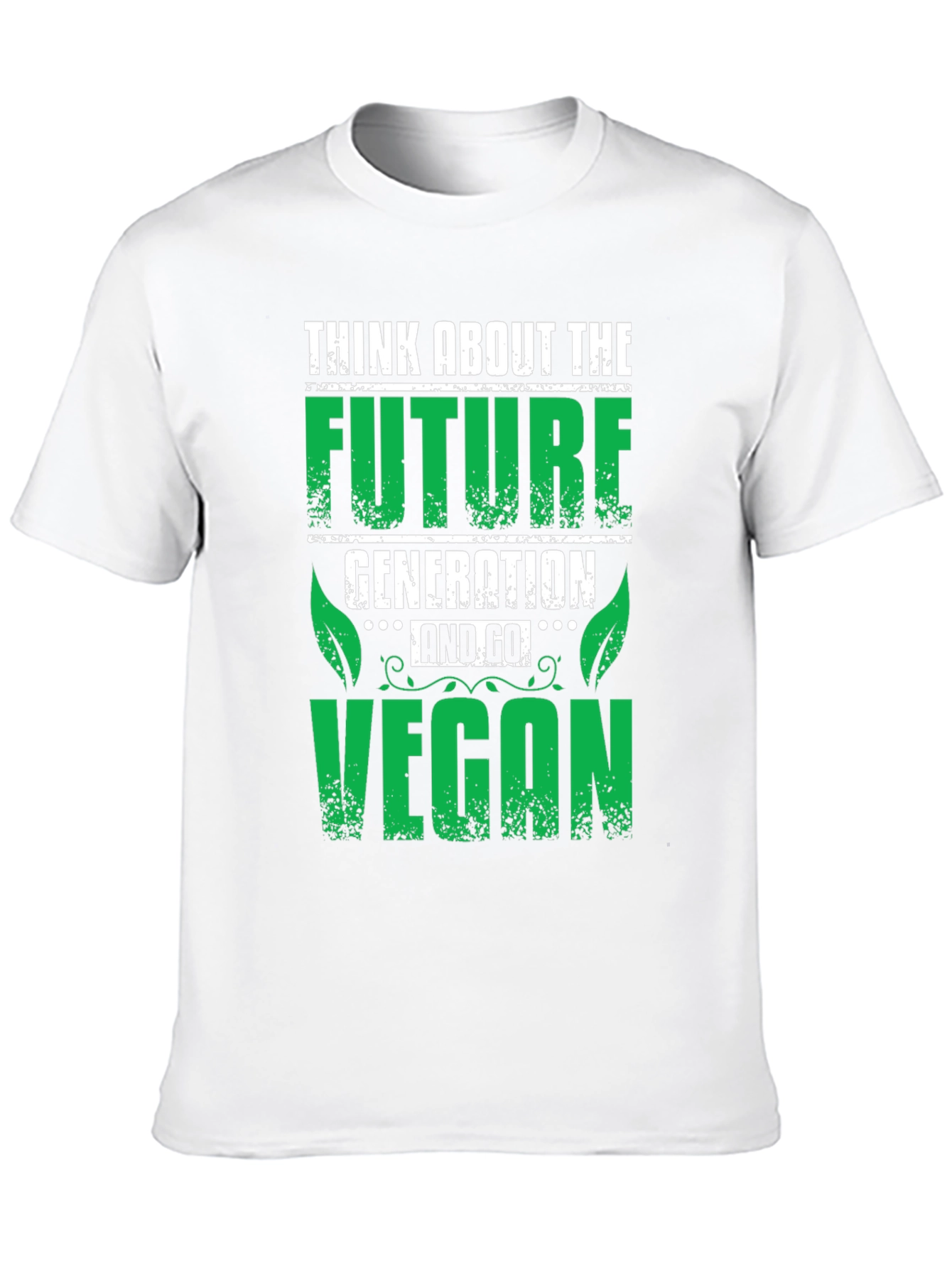 Black Vegan Future Generation Graphic T-Shirt view 10
