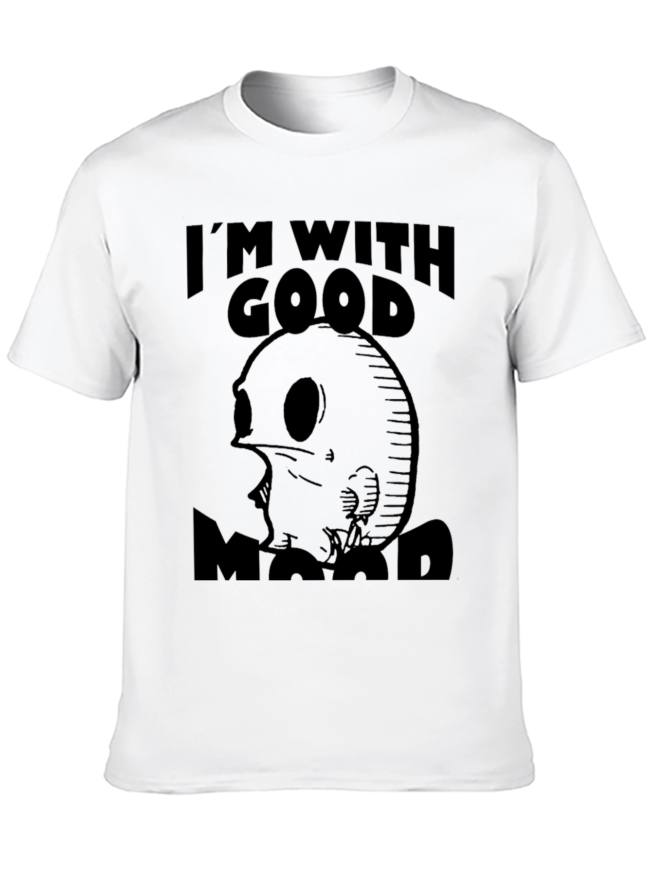 Black I'm With Good Mood Graphic Tee - Black view 10