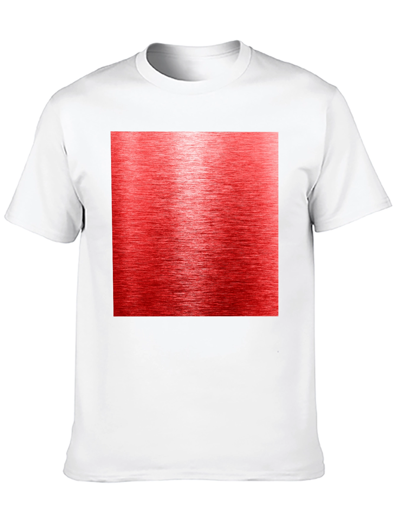Black Red Metallic Texture Black T-Shirt view 10