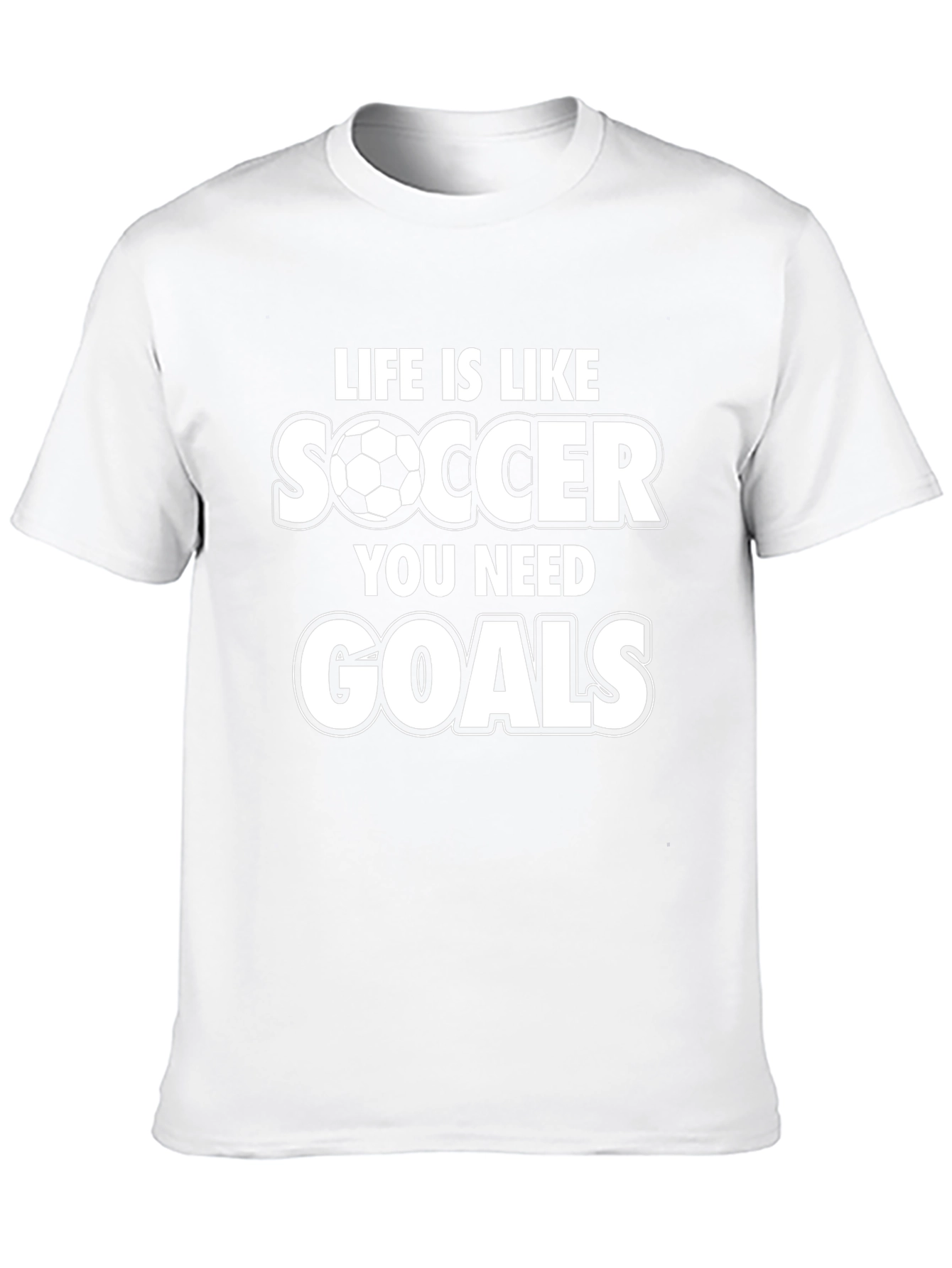 Black Life is Like Soccer Graphic Tee view 10