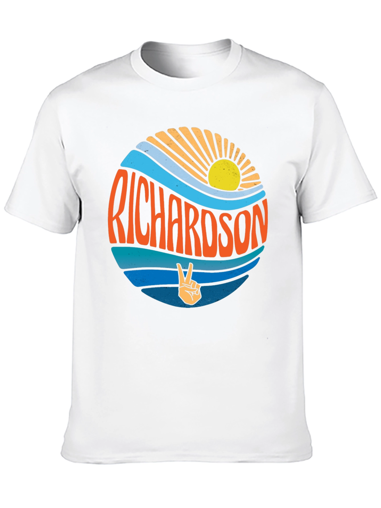 Black Richardson Retro Graphic T-Shirt view 10