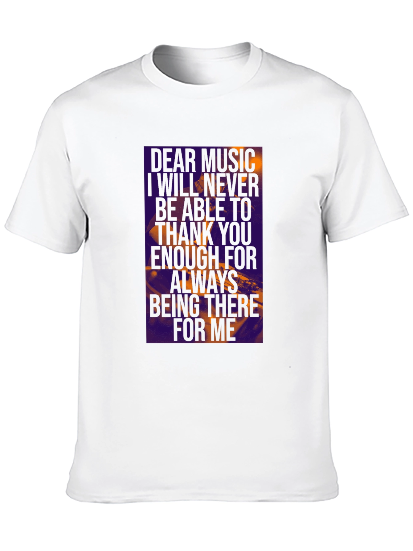 Black Dear Music Graphic T-Shirt view 10