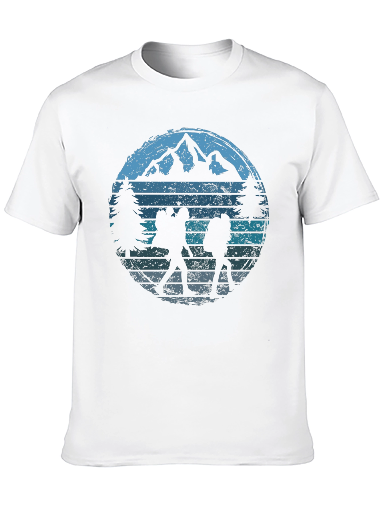 Black Hiking Adventure Graphic Tee view 10