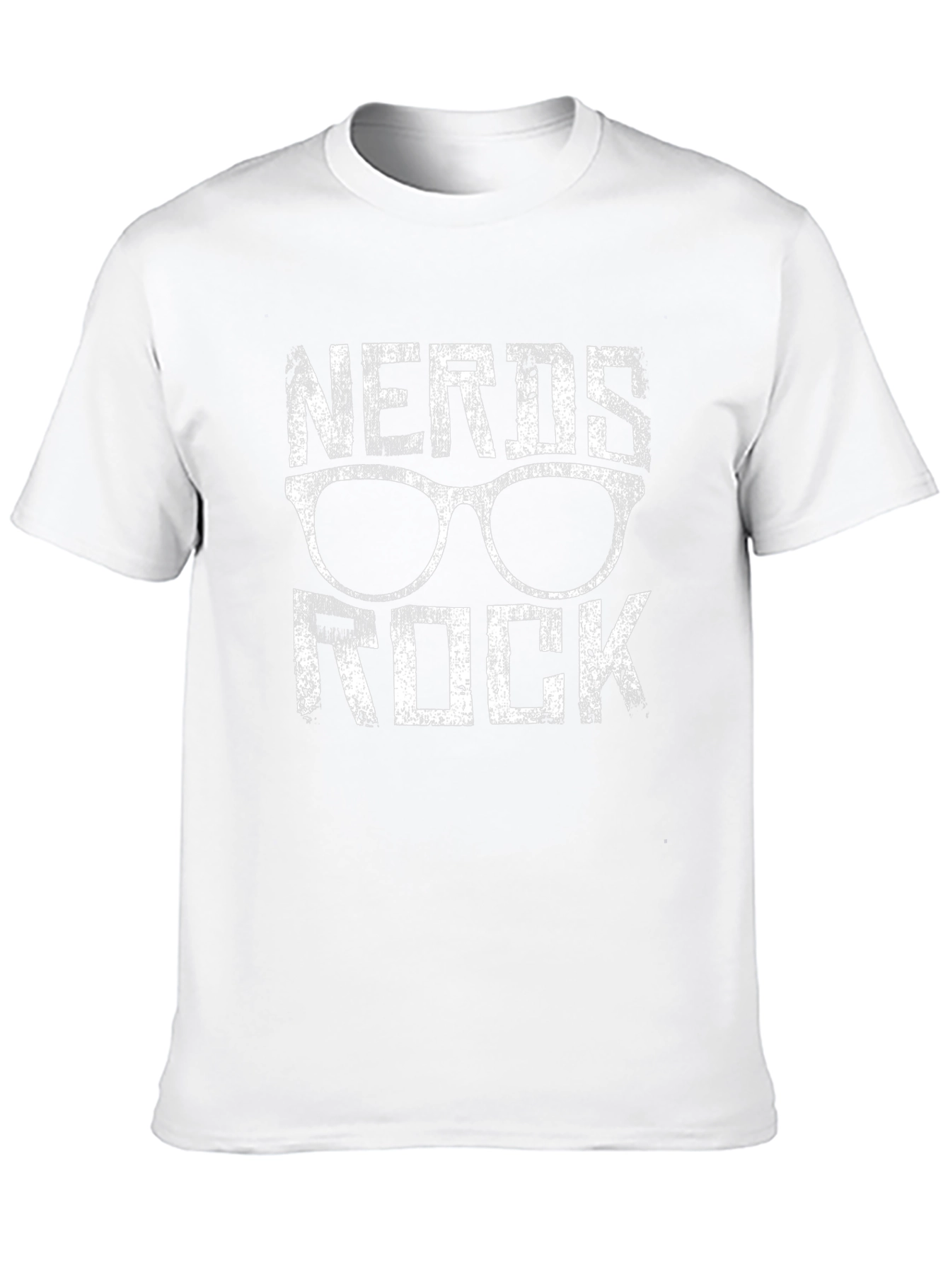 Black Nerds Rock Graphic Tee - Geek Chic T-Shirt view 10