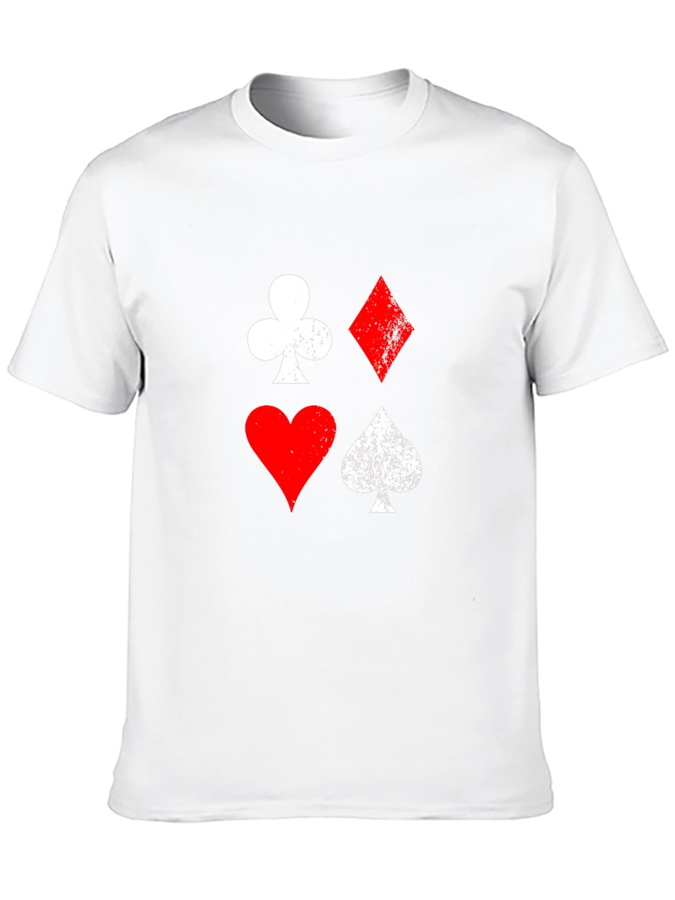 Black Playing Card Suit Graphic Tee view 10