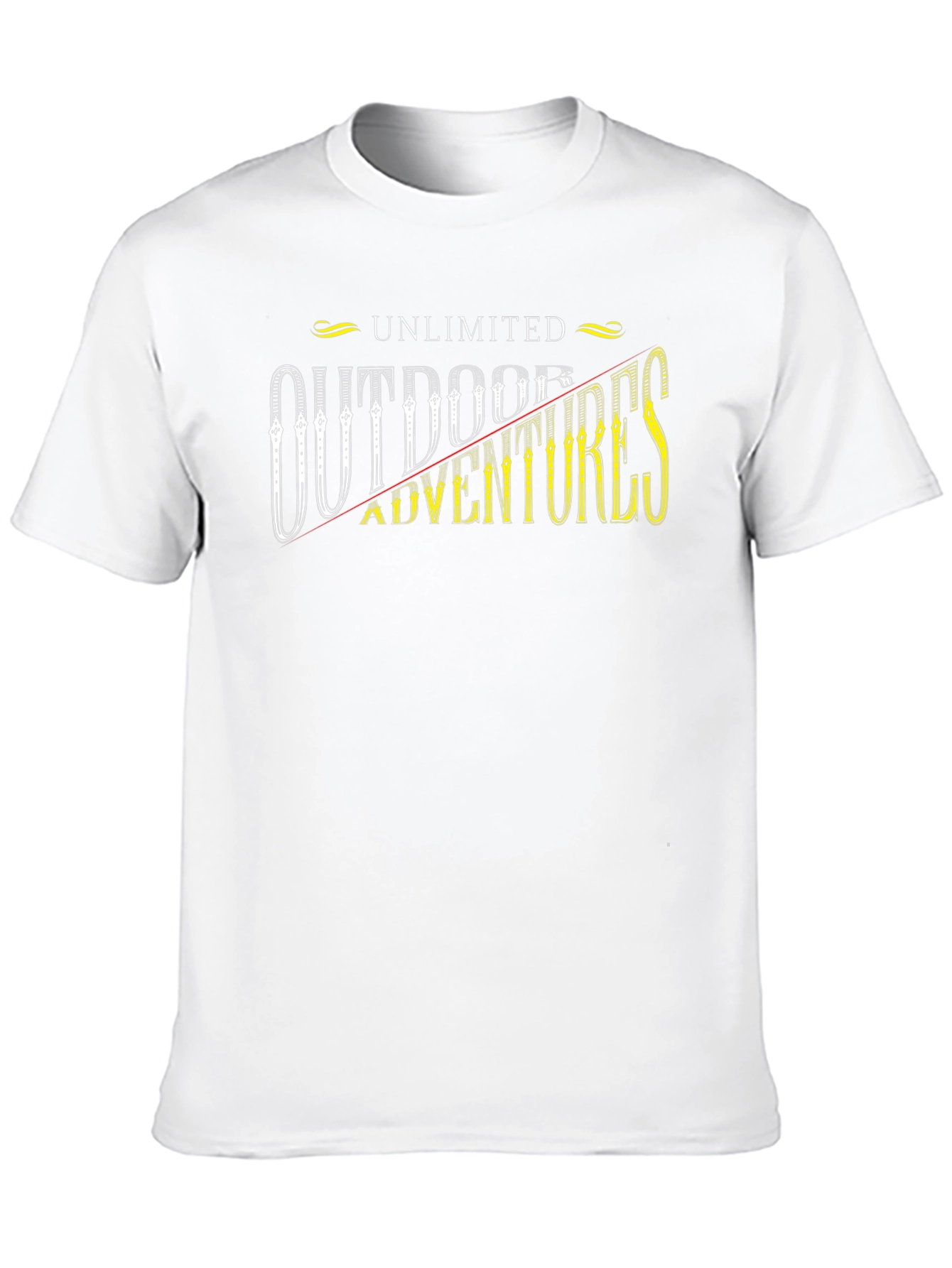 Black Unlimited Outdoor Adventures T-Shirt view 10