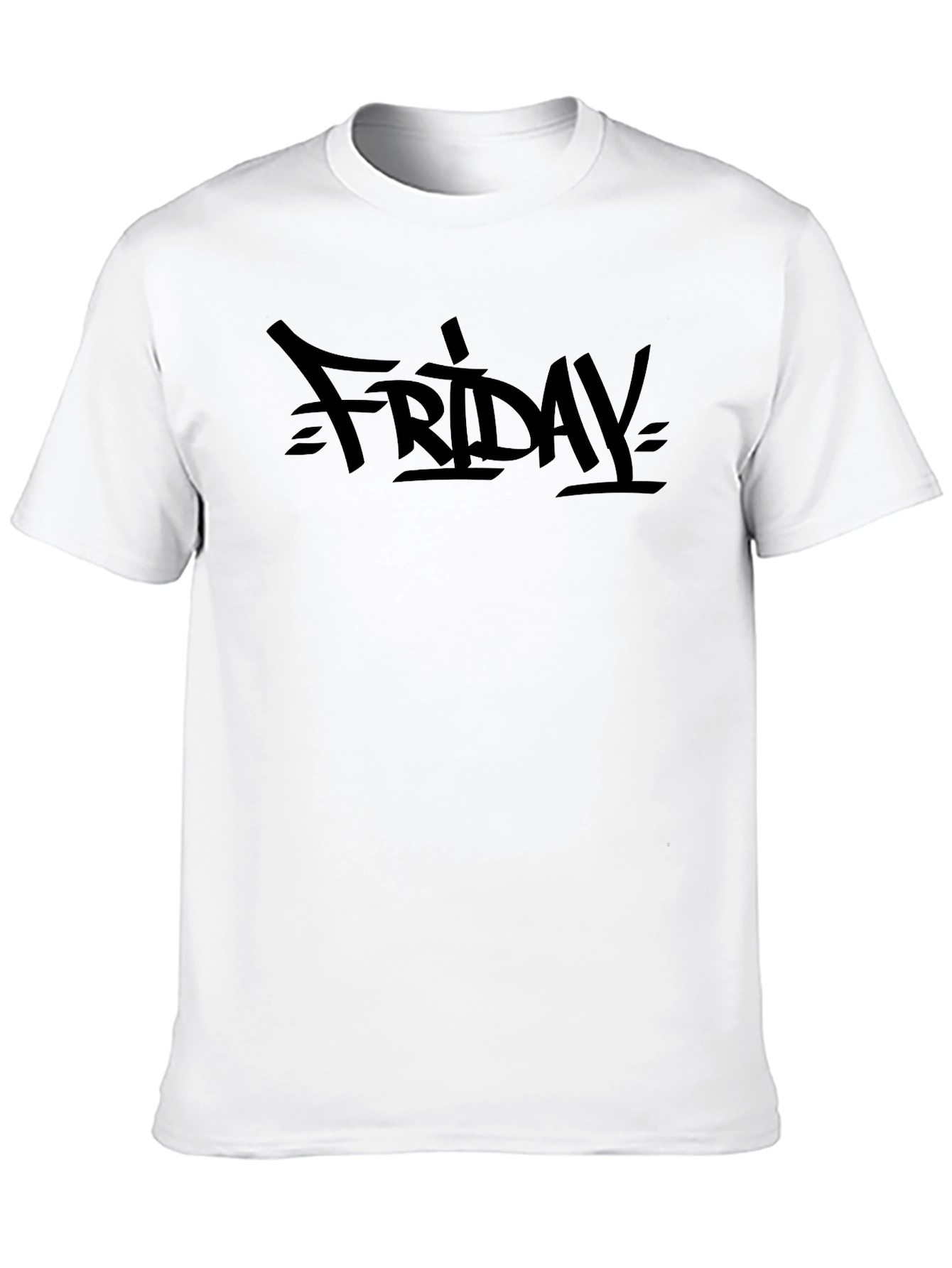 Black Friday Graphic Print Black T-Shirt view 10