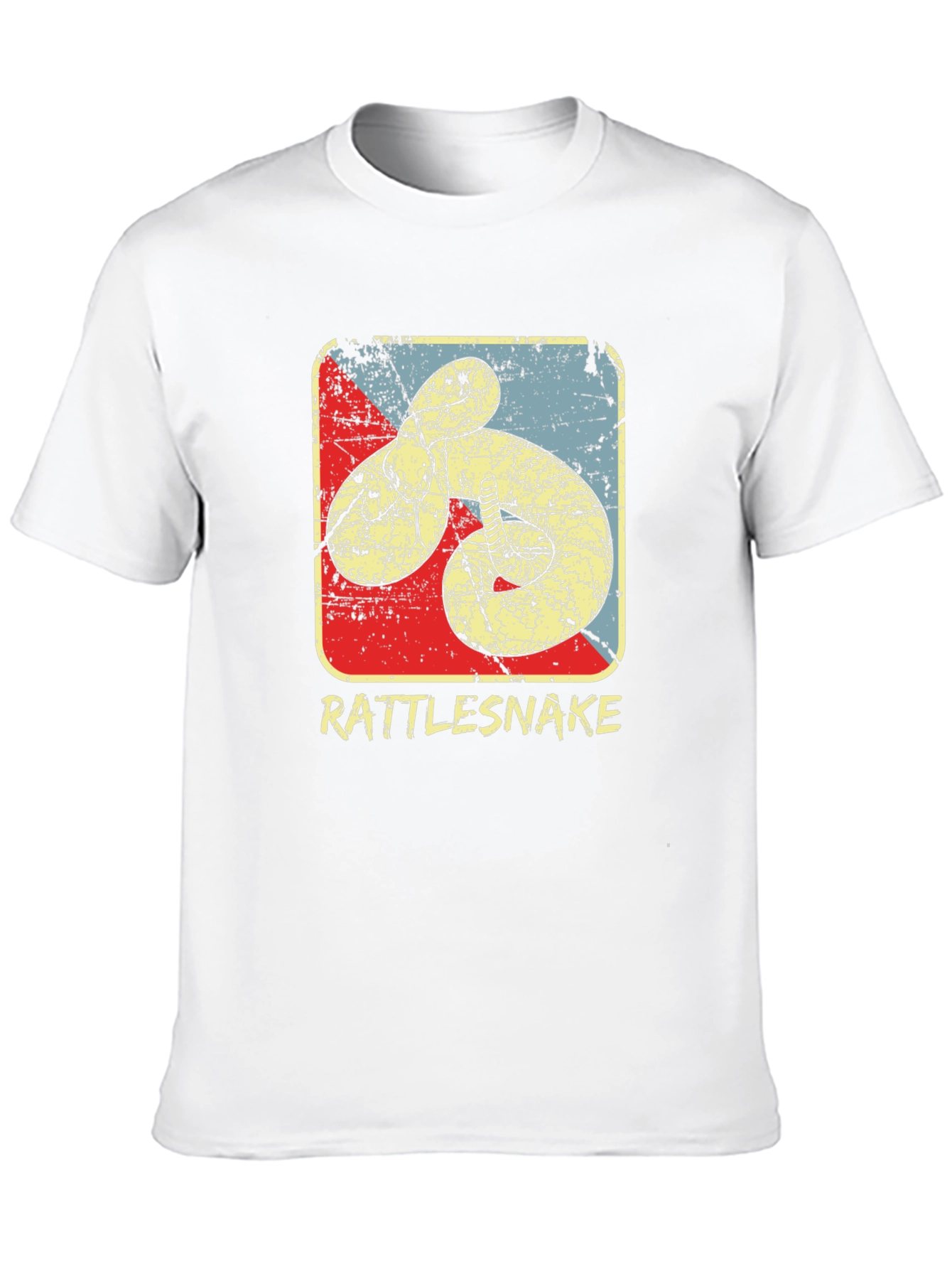 Black Rattlesnake Graphic Print T-Shirt view 10