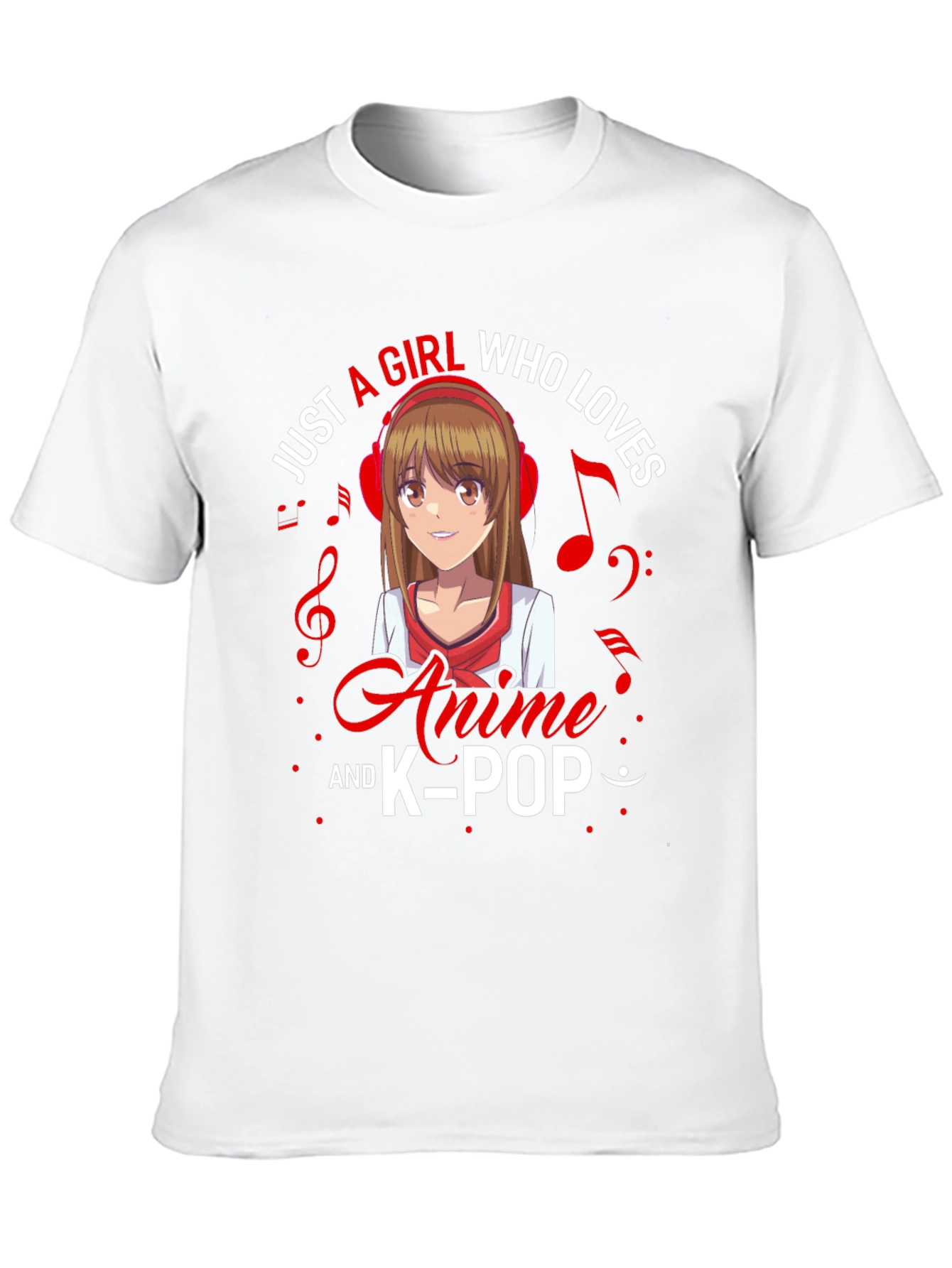 Black Anime and K-Pop Lover T-Shirt - Unique Design! view 10