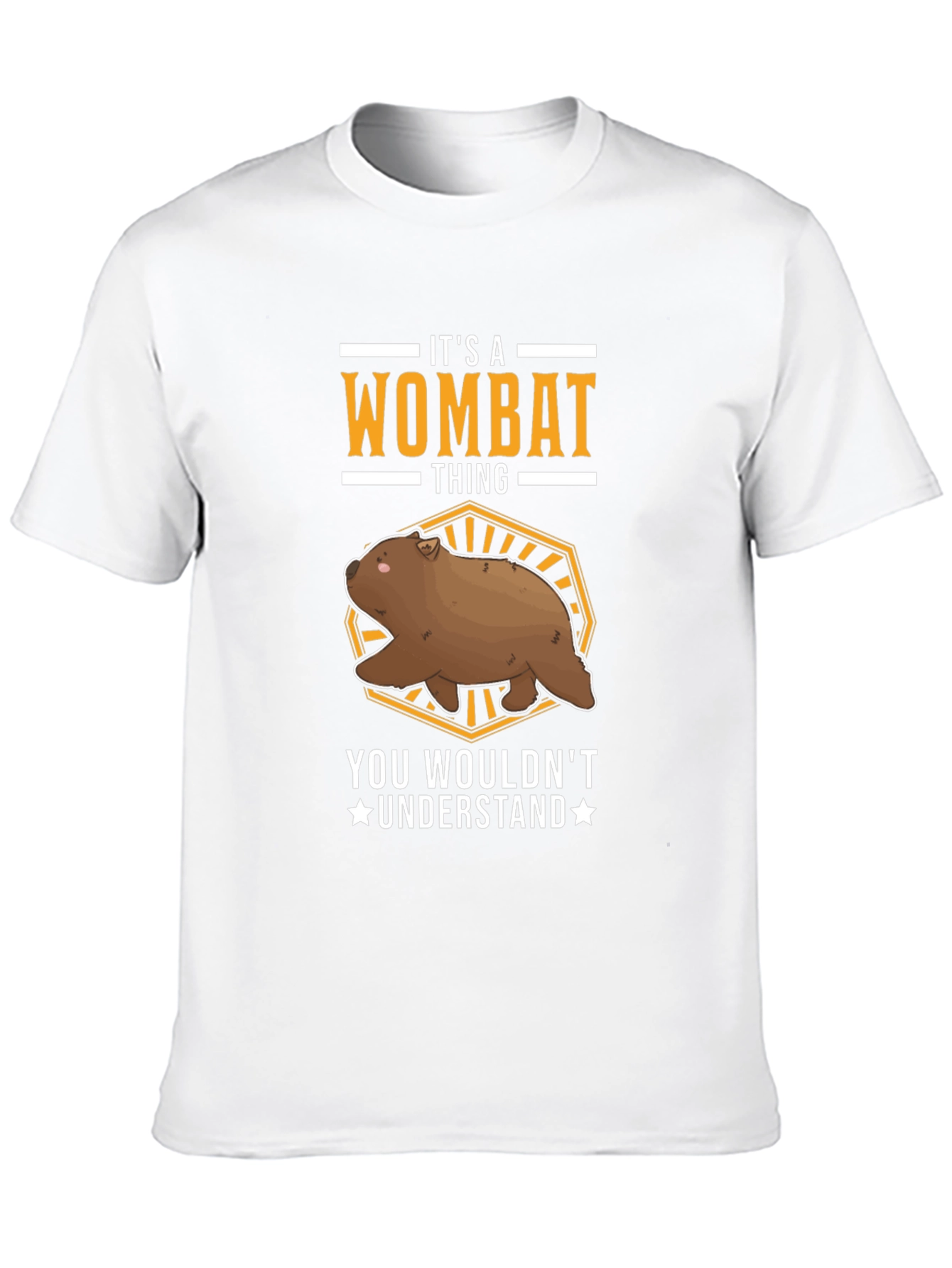 Black Wombat Thing Graphic T-Shirt view 10