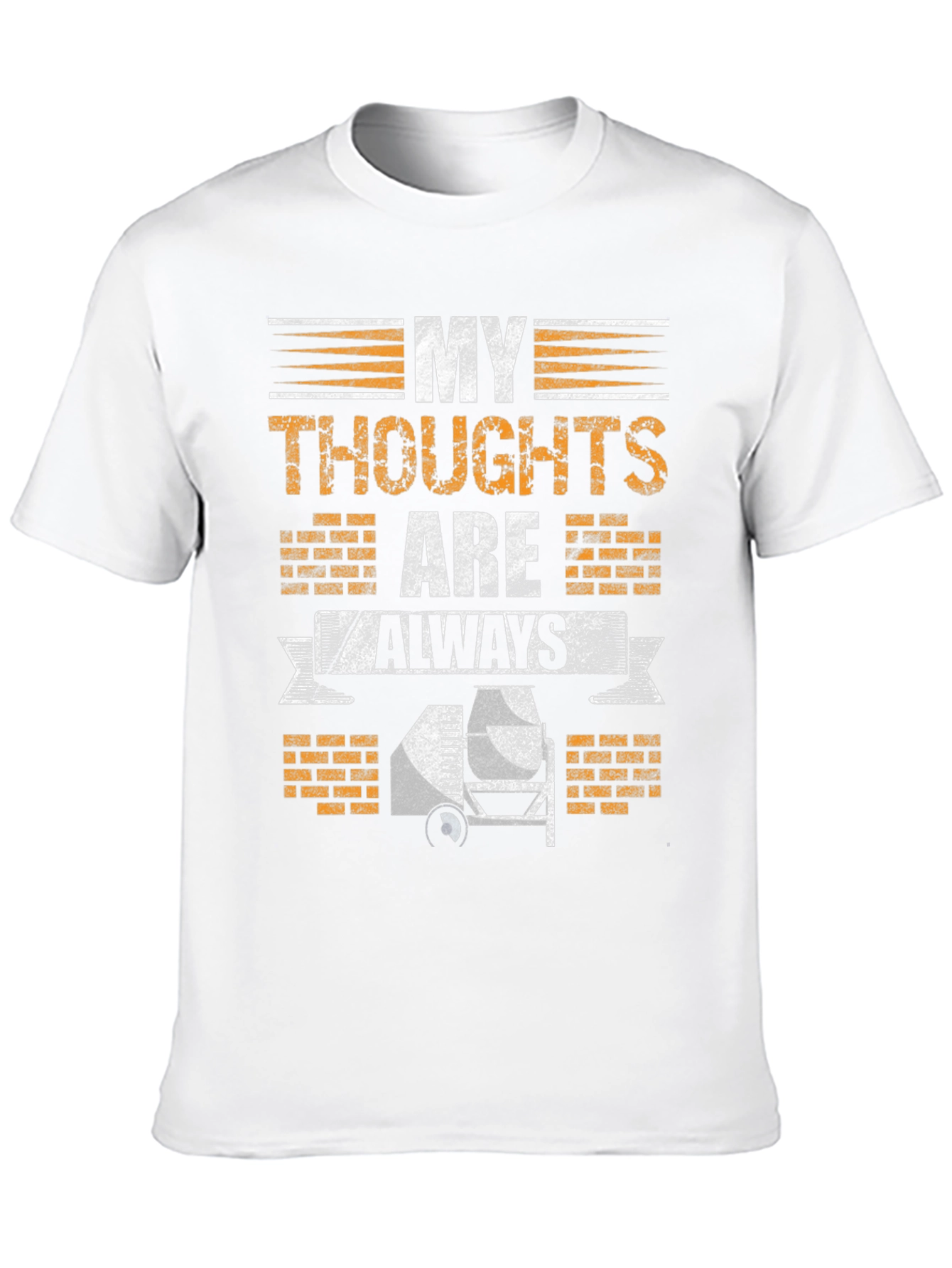 Black Construction Worker Humor T-Shirt: Always on the Job view 10