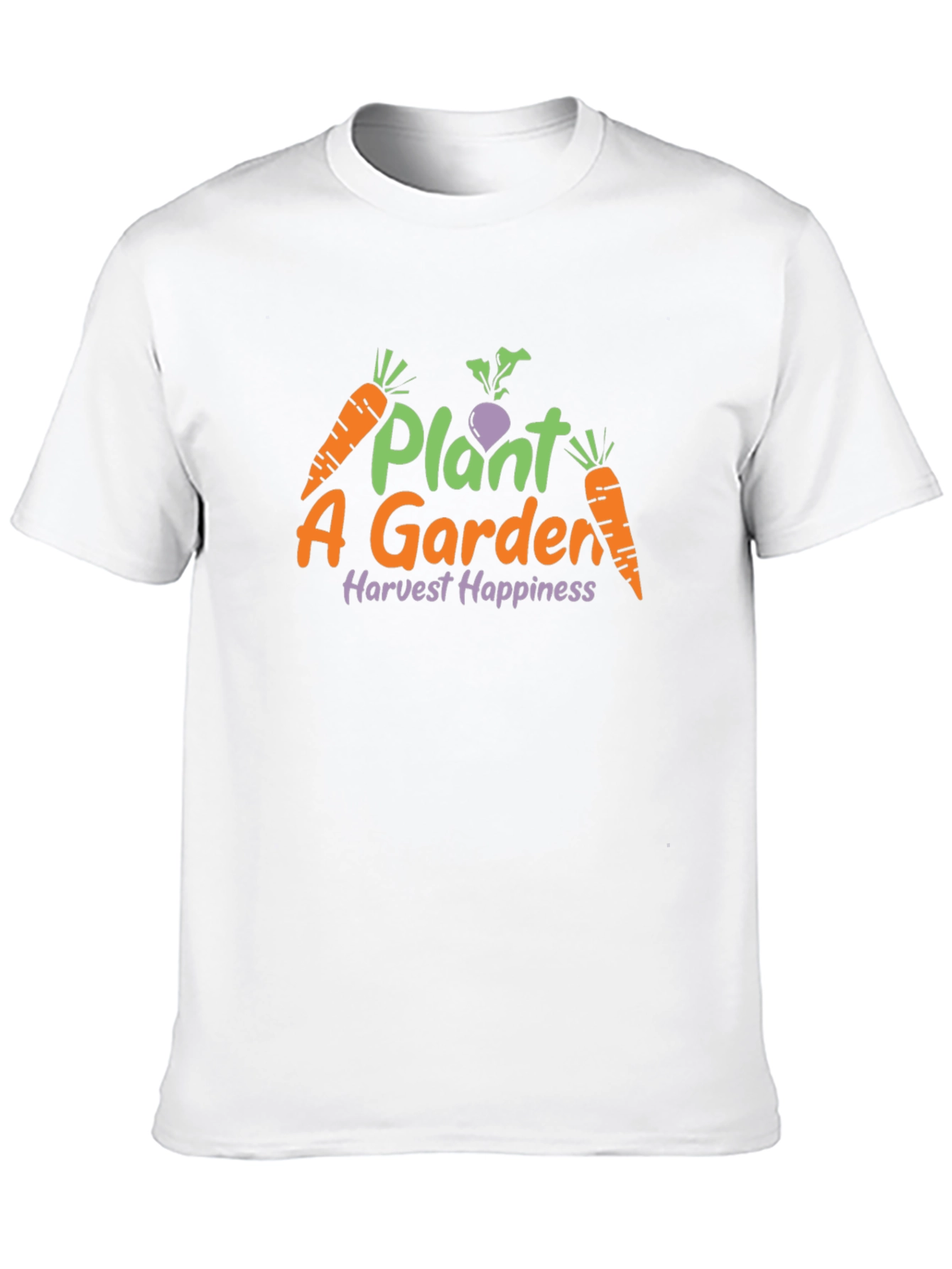 Black Plant A Garden T-Shirt - Harvest Happiness view 10