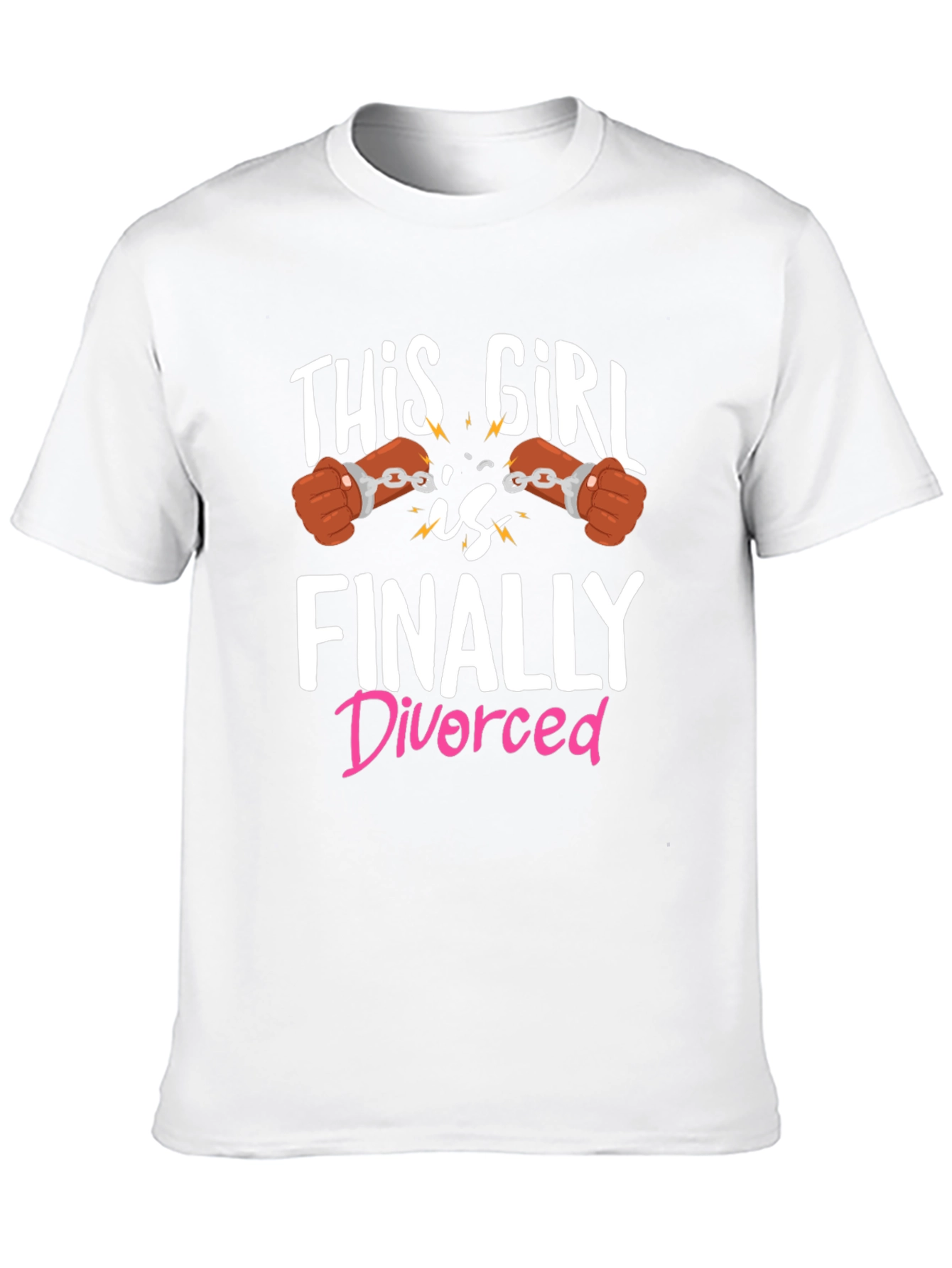Black Finally Divorced T-Shirt - Celebration Tee view 10
