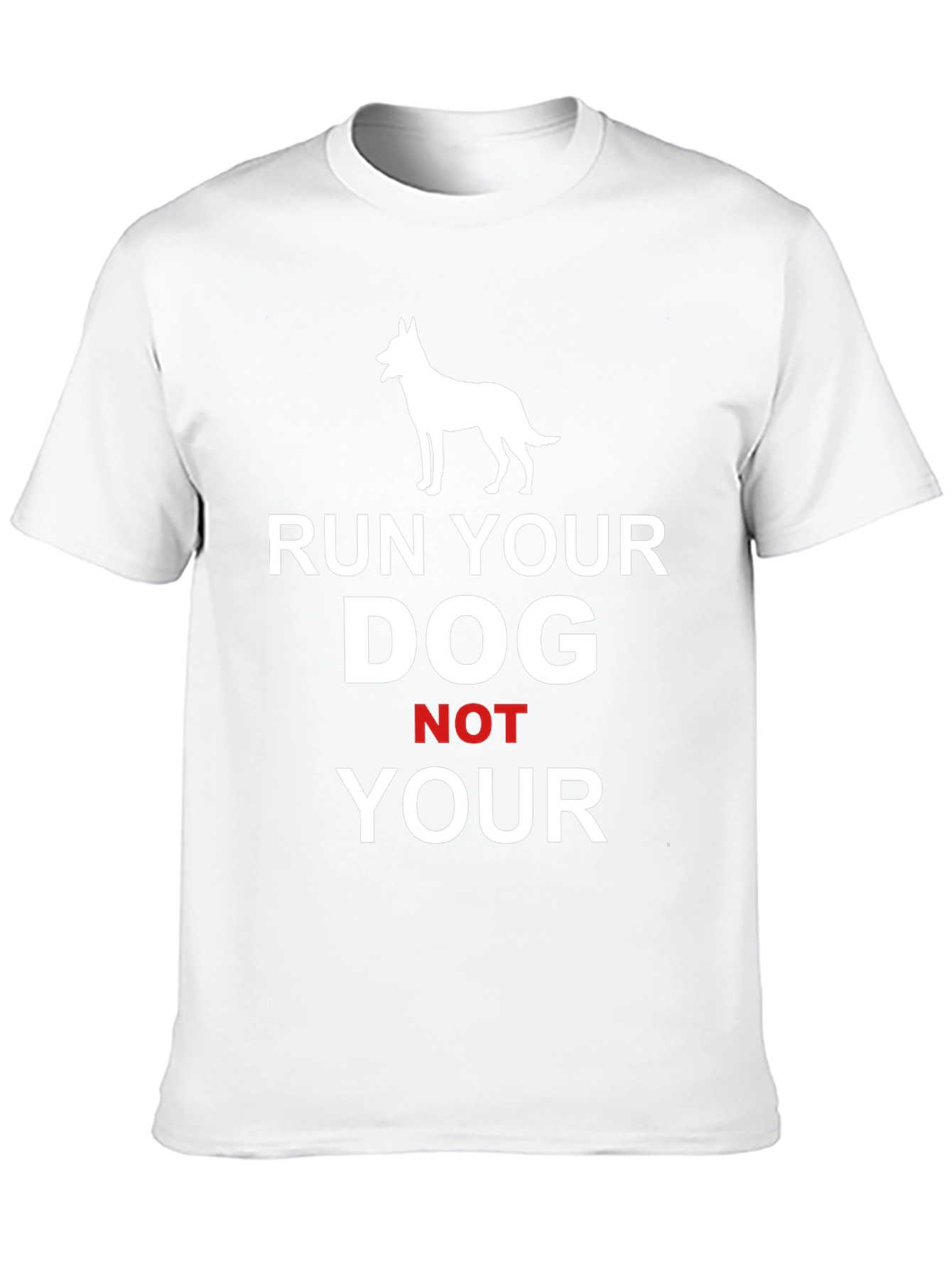 Black Run Your Dog T-Shirt view 10
