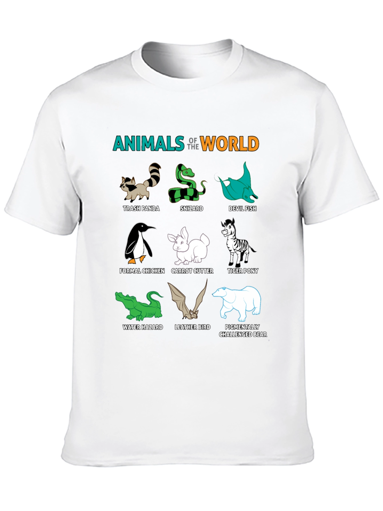 Black Funny Animal Pun T-Shirt view 10