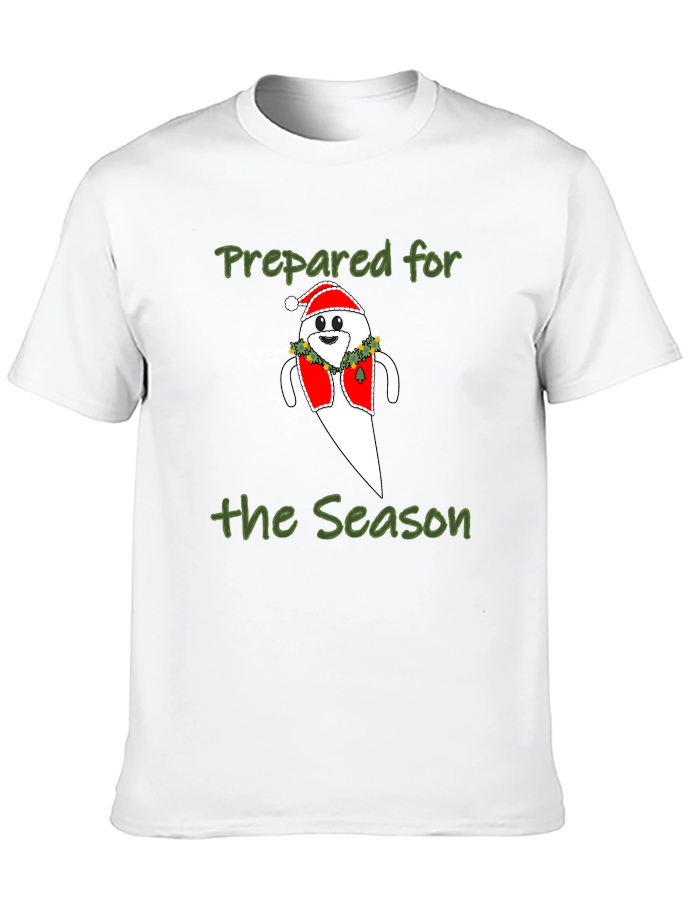 Black Holiday Season Prepared T-Shirt view 10