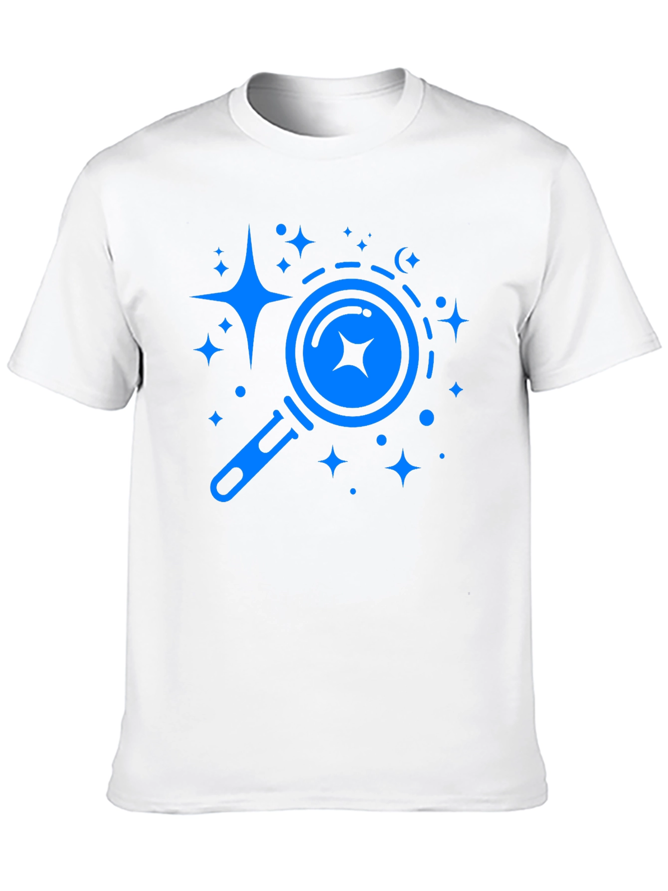 Black Search for Stars Black Graphic Tee view 10